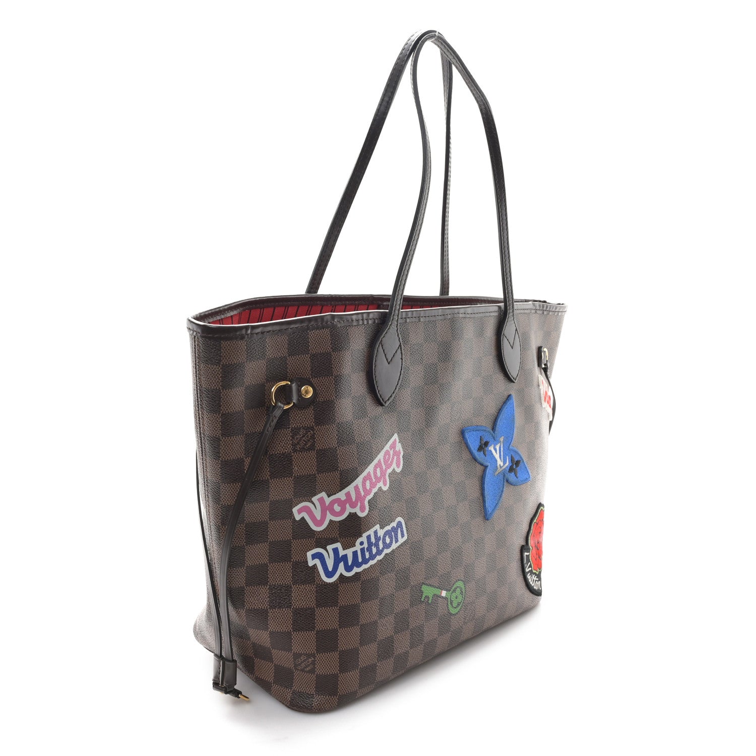 Damier Ebene Travel Stickers Neo Neverfull MM