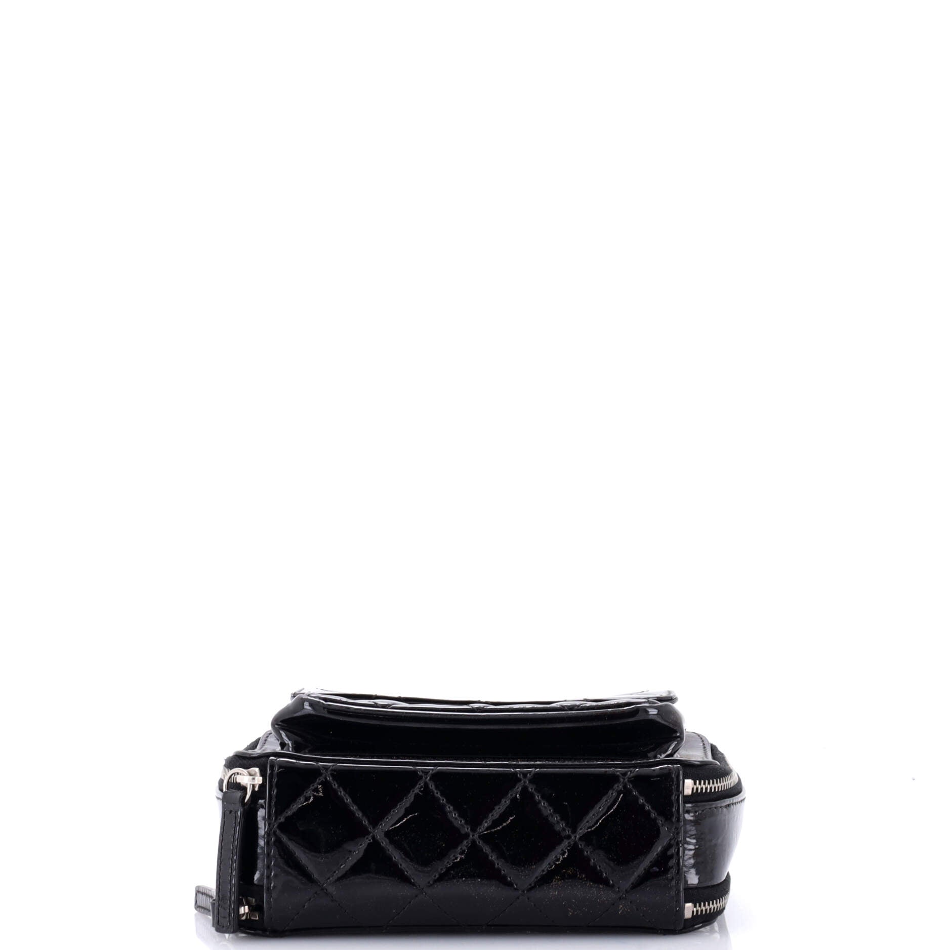 Pocket Box Camera Case Quilted Patent Mini