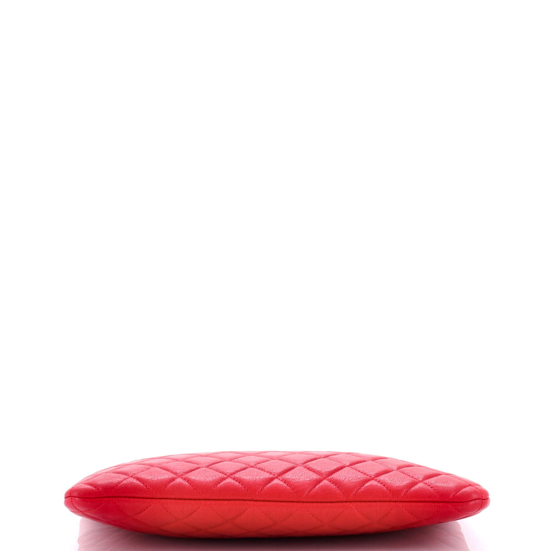 Mademoiselle Vintage O Case Clutch Quilted Sheepskin Medium