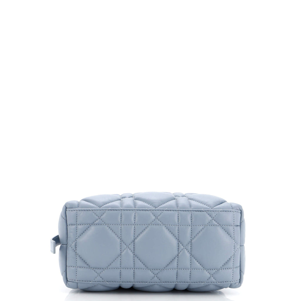 DiorTravel Nomad Pouch Macrocannage Quilt Calfskin Medium