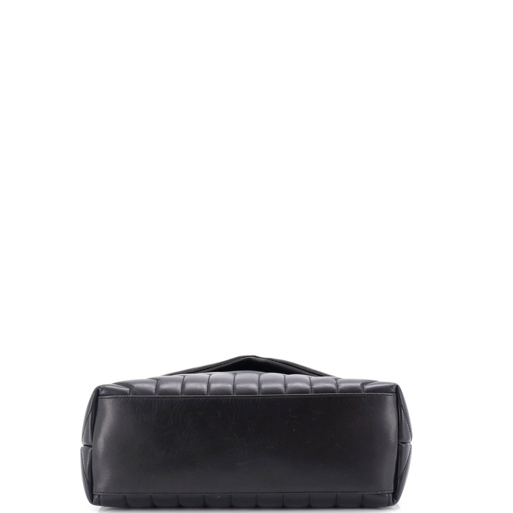 Loulou Shoulder Bag Matelasse Chevron Leather Medium