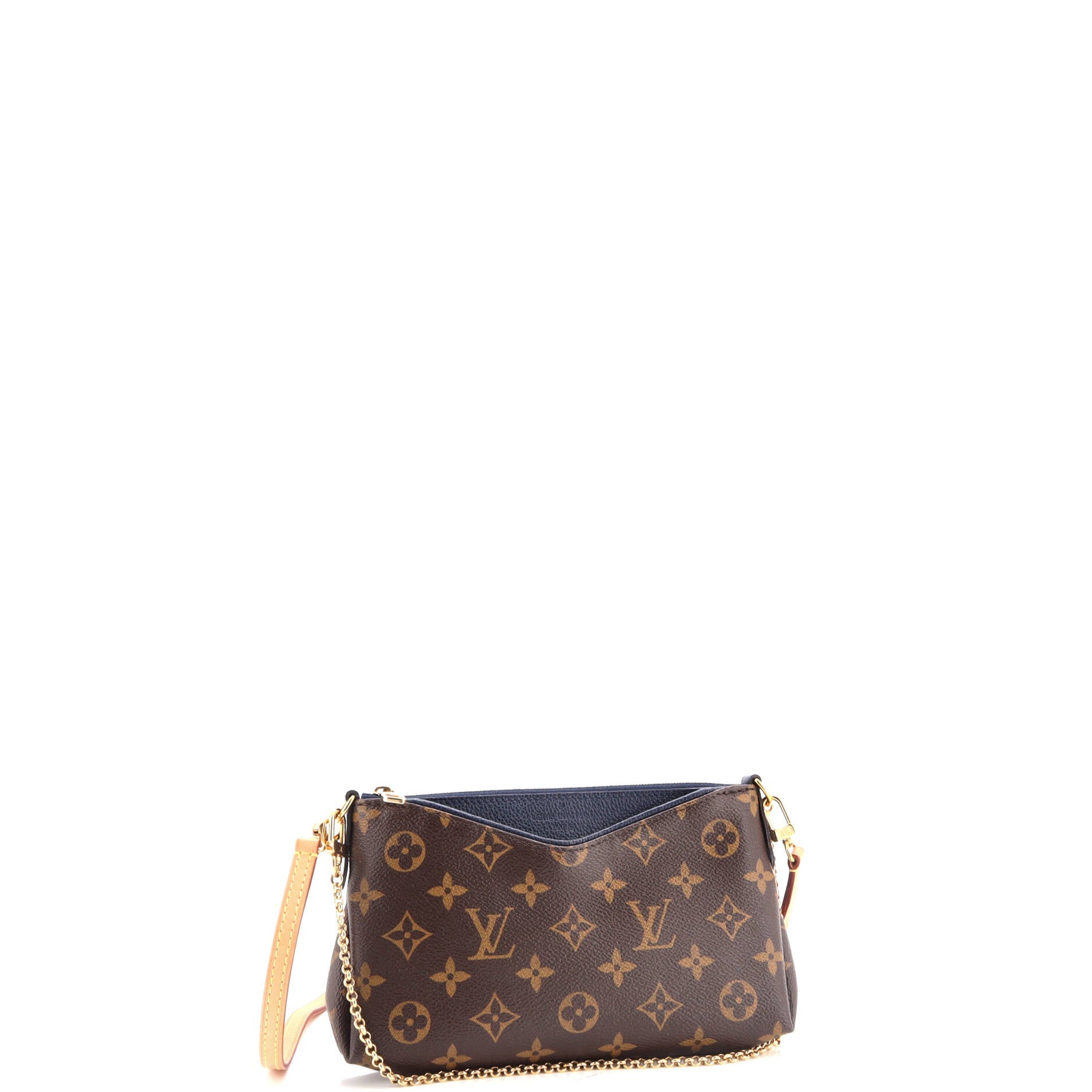 Pallas Clutch Monogram Canvas with Leather