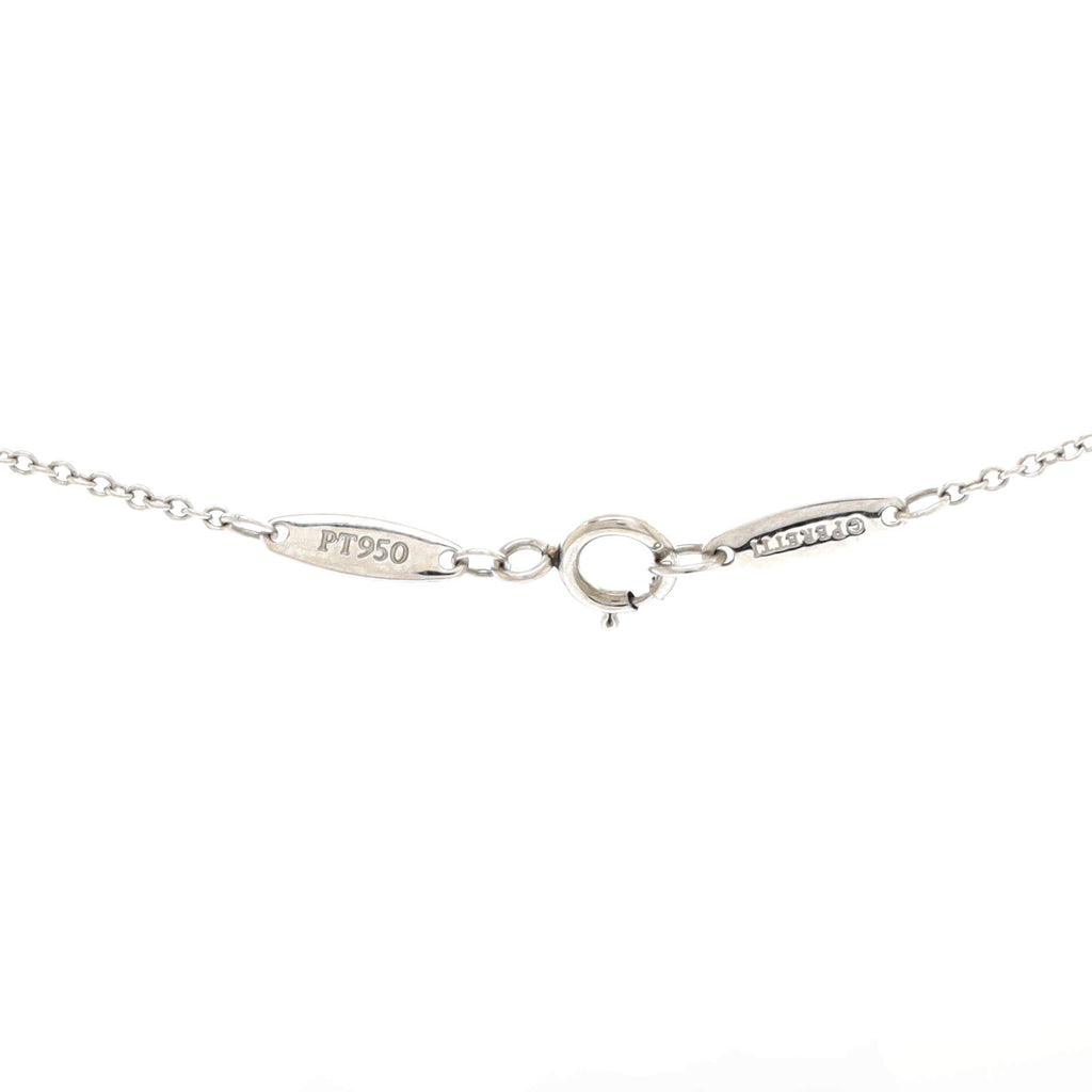 Elsa Peretti Diamonds By The Yard Pendant Necklace Platinum with Diamond 0.20-0.29CT