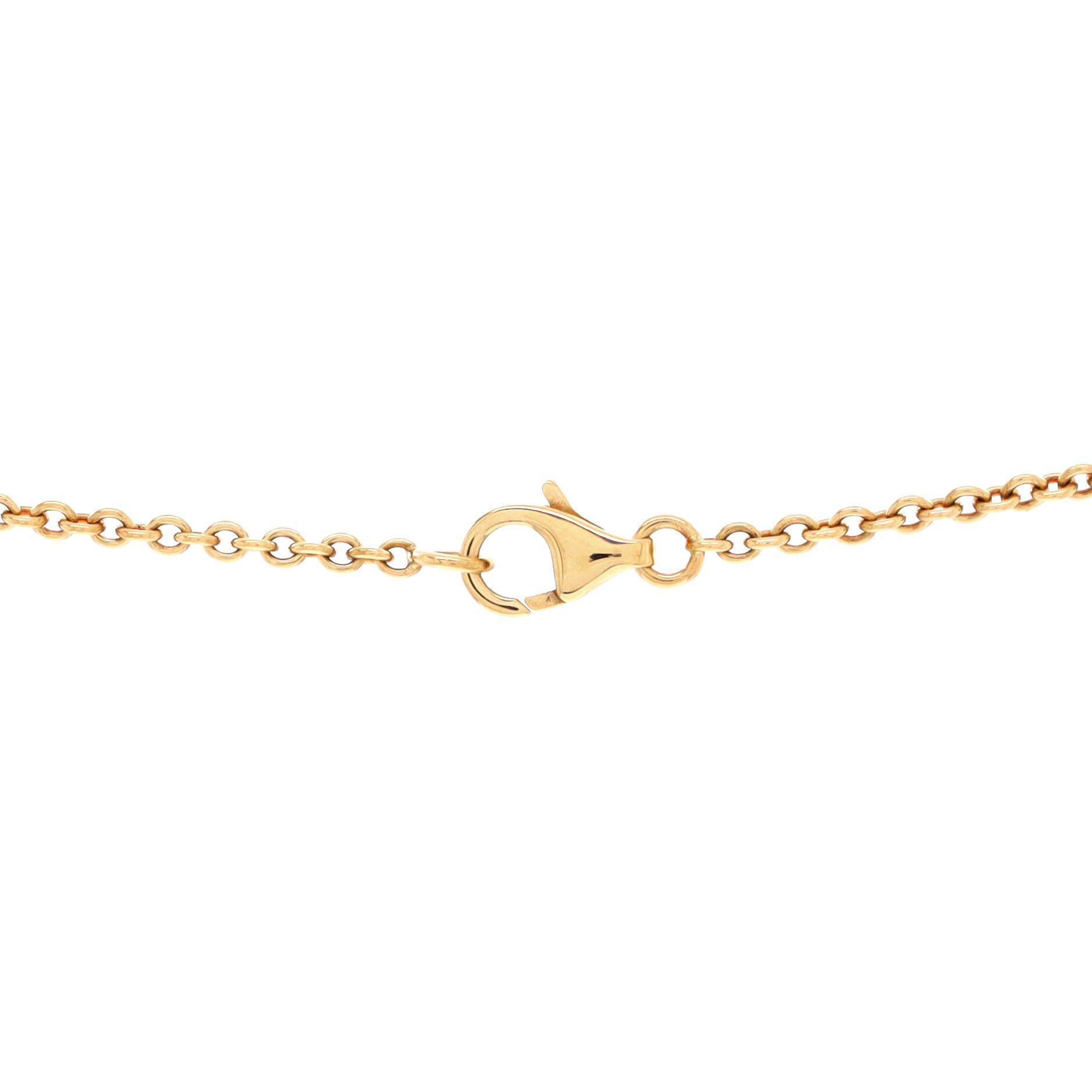 Love Interlocking Necklace 18K Yellow Gold