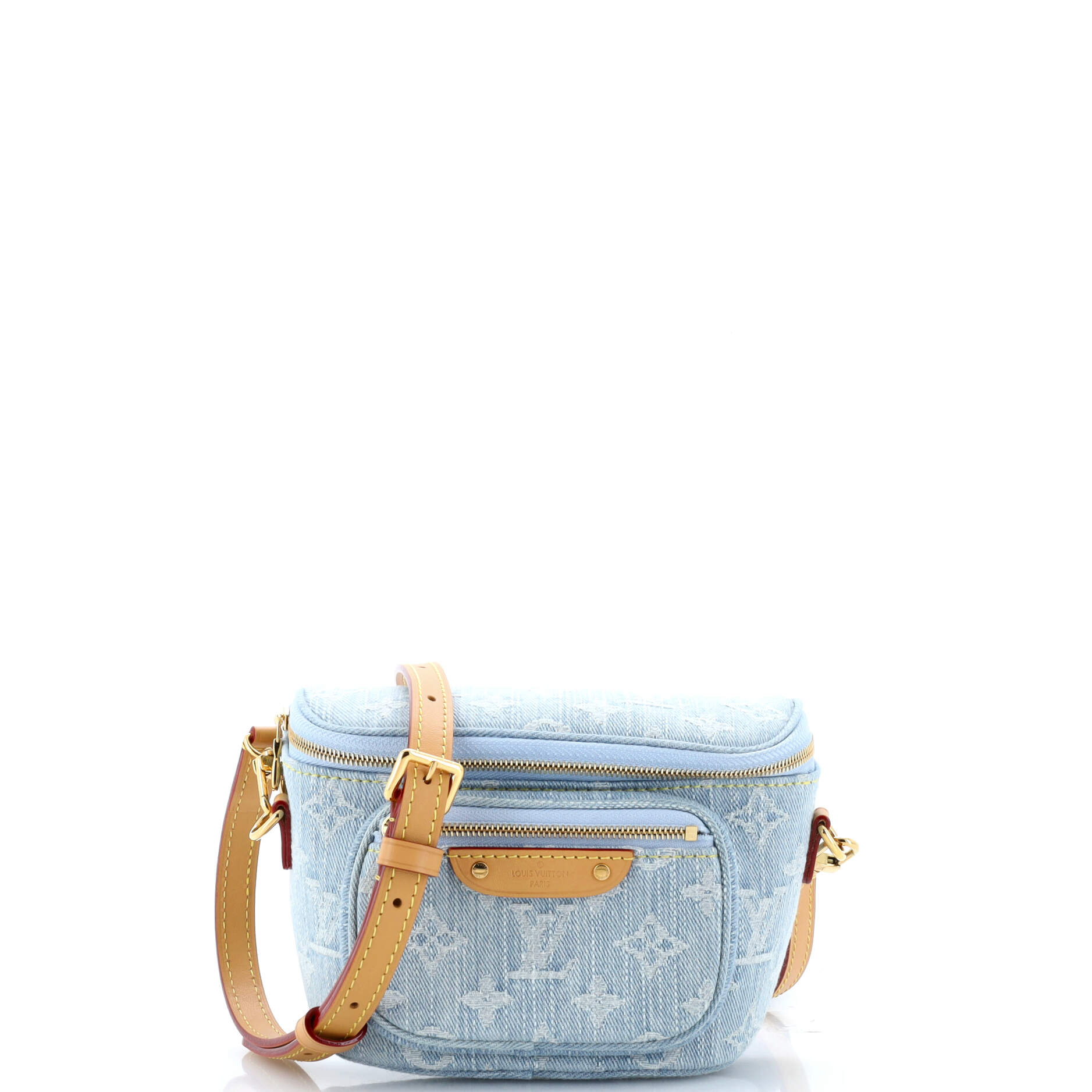 Bum Bag Monogram Denim Mini