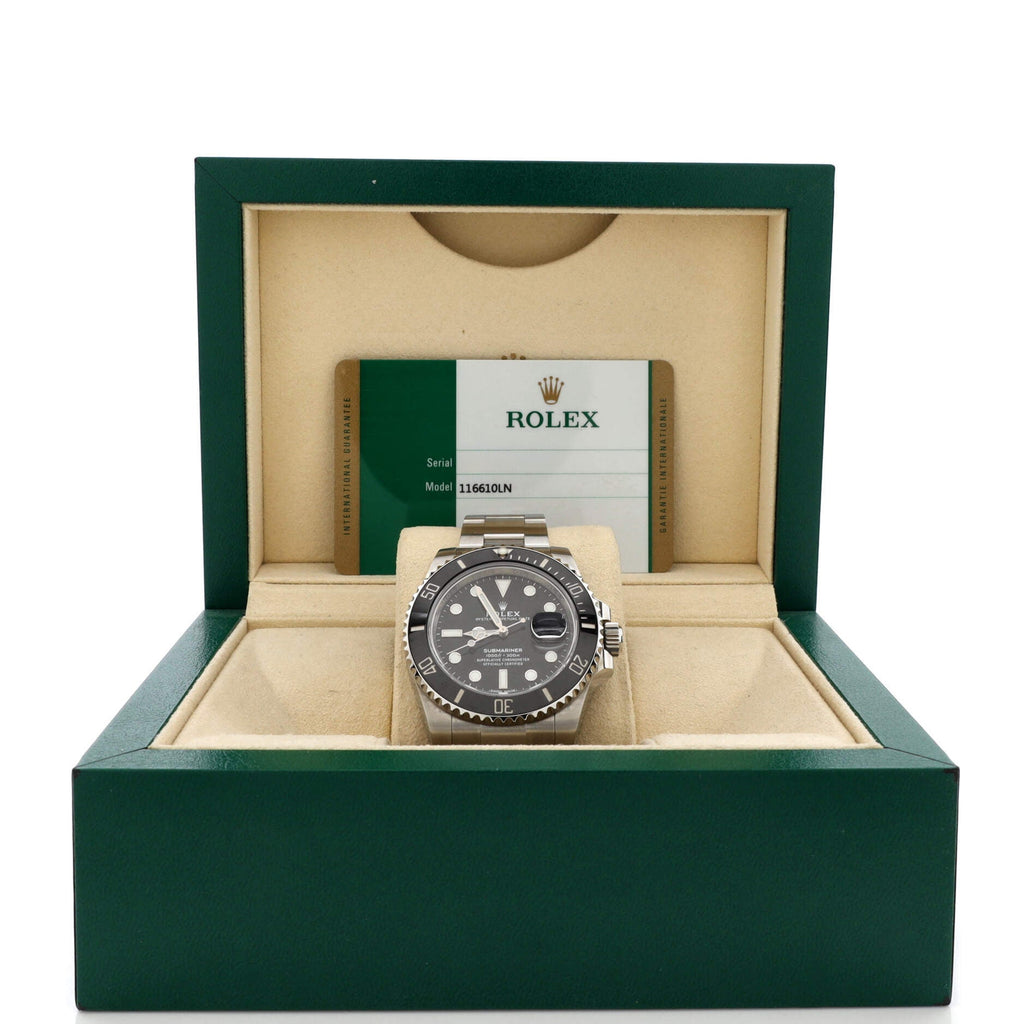 Oyster Perpetual Submariner Date Automatic Watch Stainless Steel and Cerachrom 40