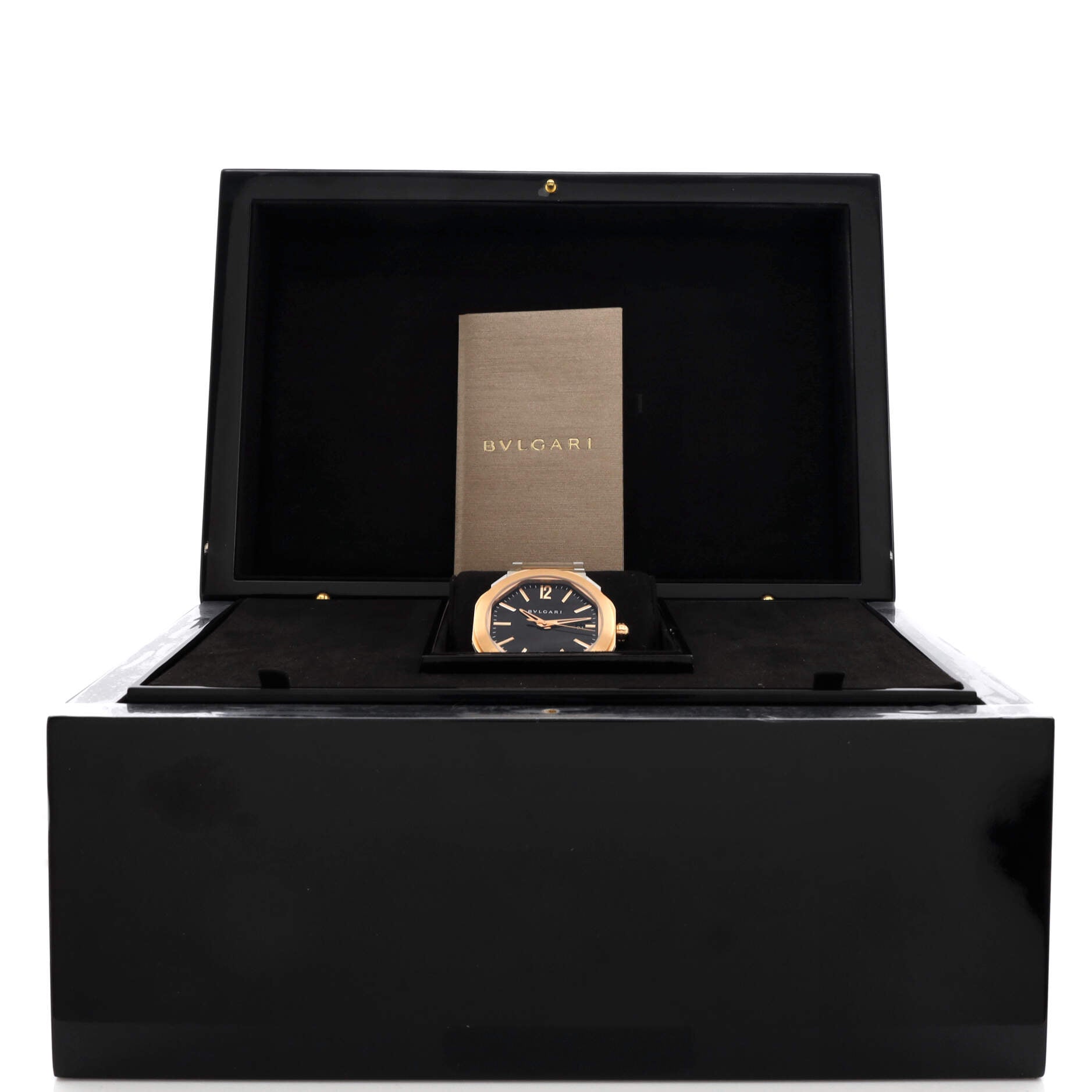 Octo Roma Automatic Watch Stainless Steel and Rose Gold 41