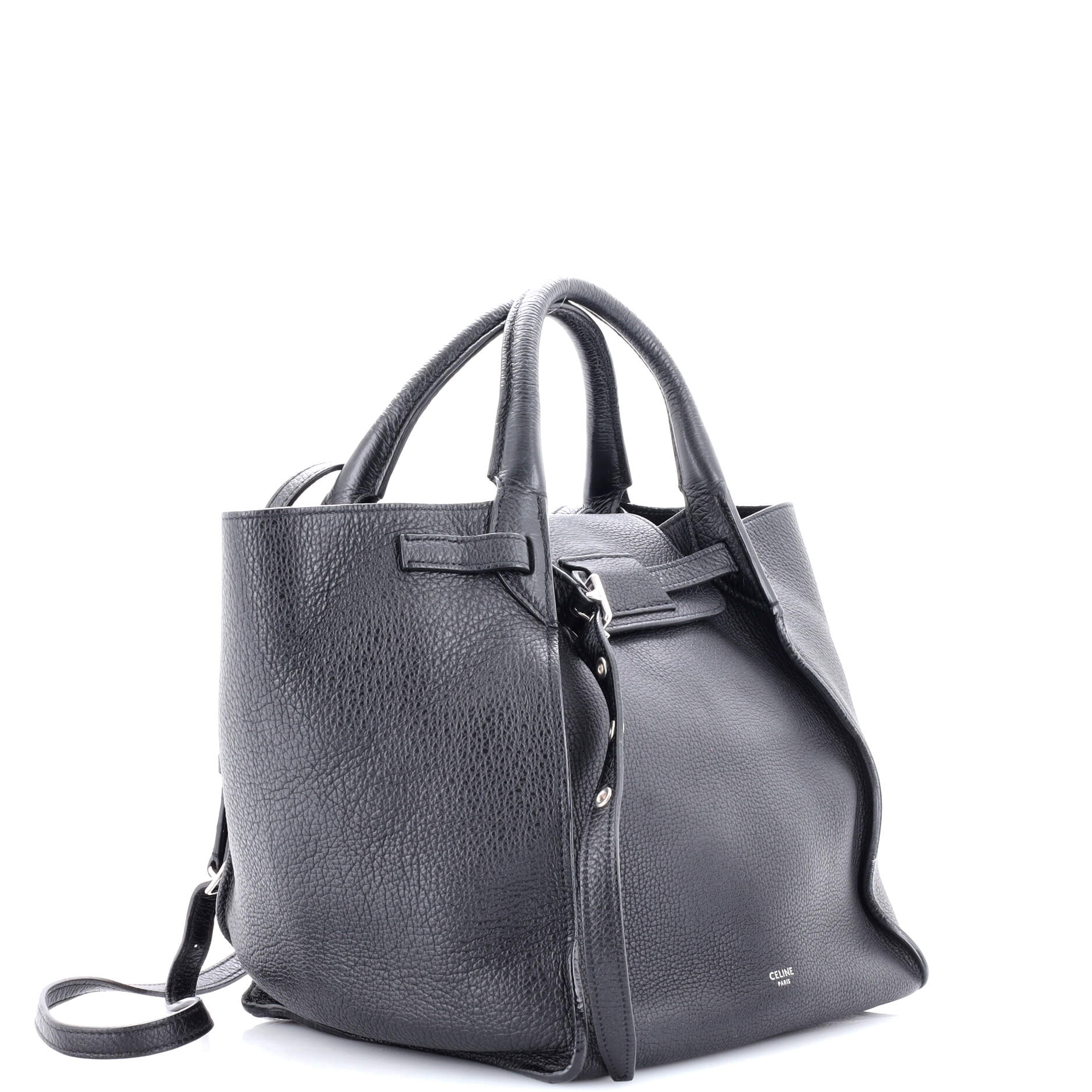 Big Bag Grained Calfskin Small