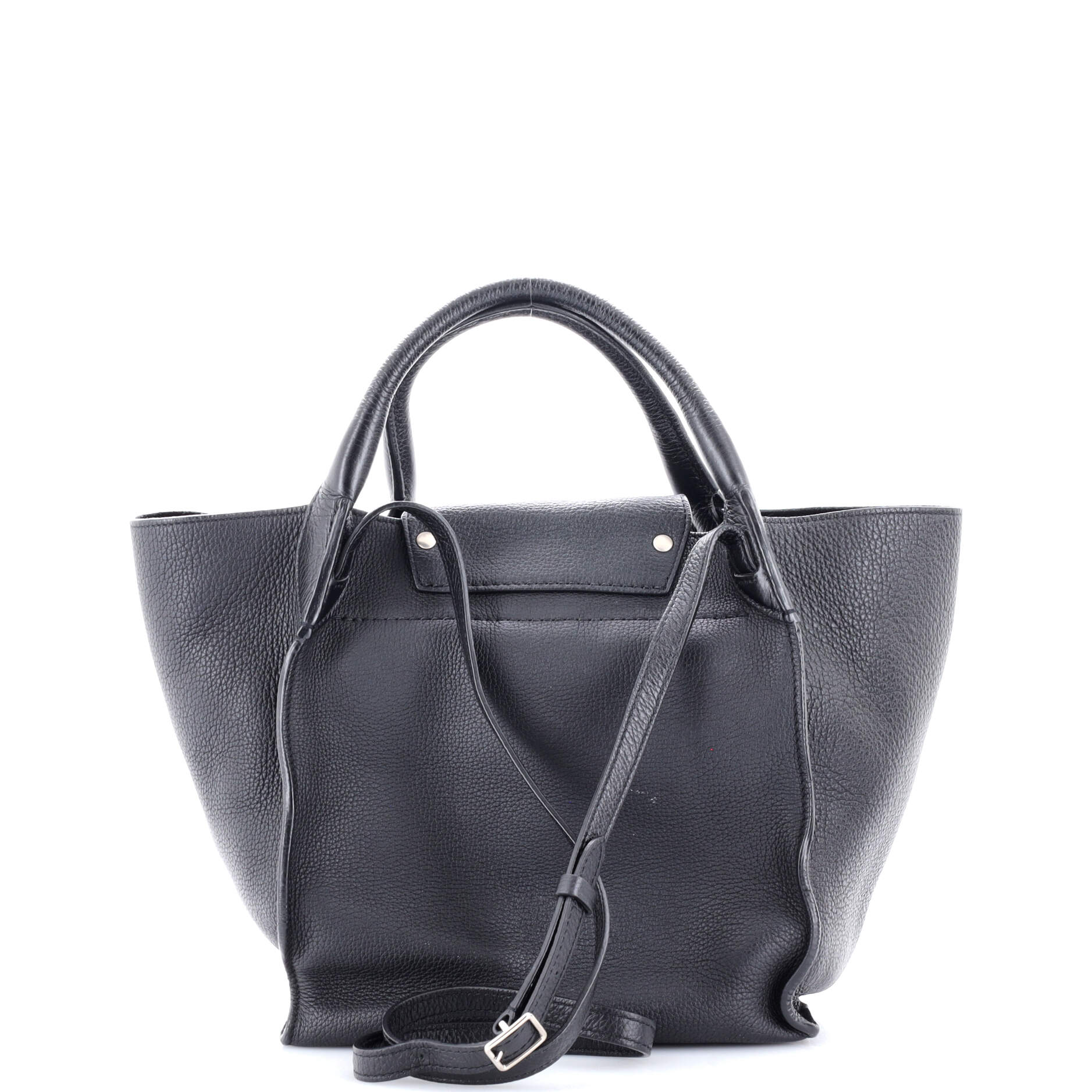 Big Bag Grained Calfskin Small