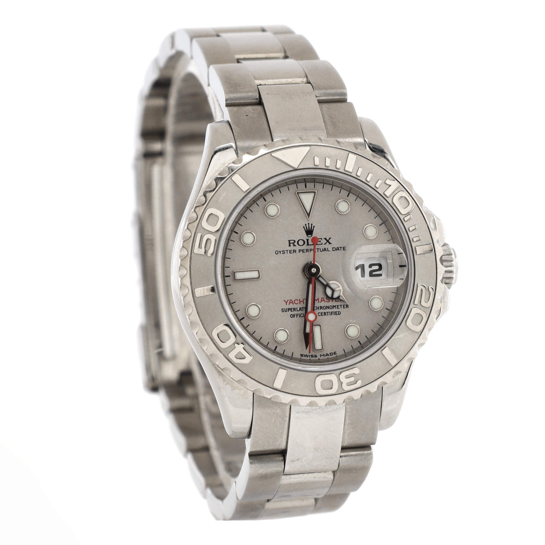 Oyster Perpetual Yacht-Master Automatic Watch Stainless Steel and Platinum 29
