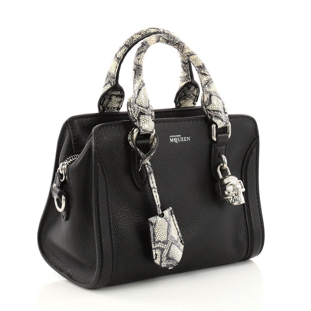 Padlock Zip Around Tote Leather Mini