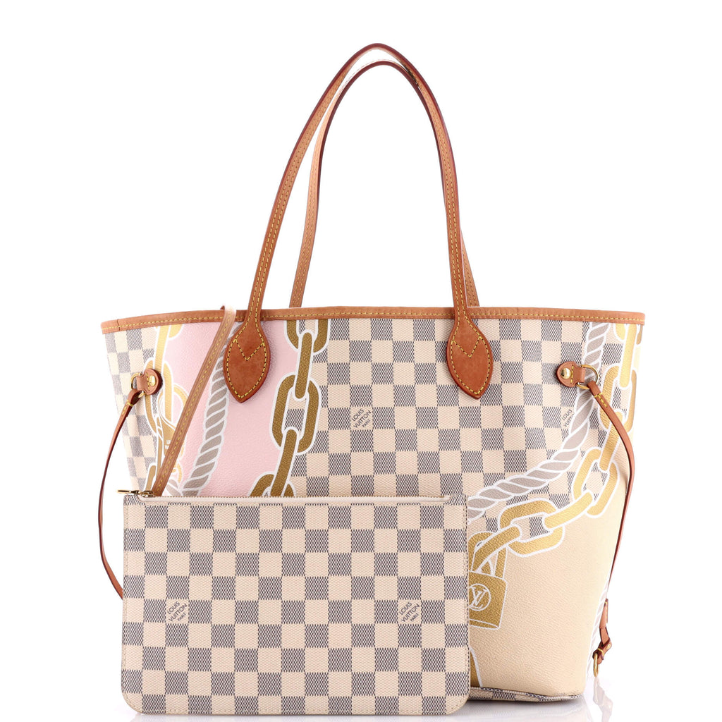 Neverfull NM Tote Limited Edition Nautical Damier MM
