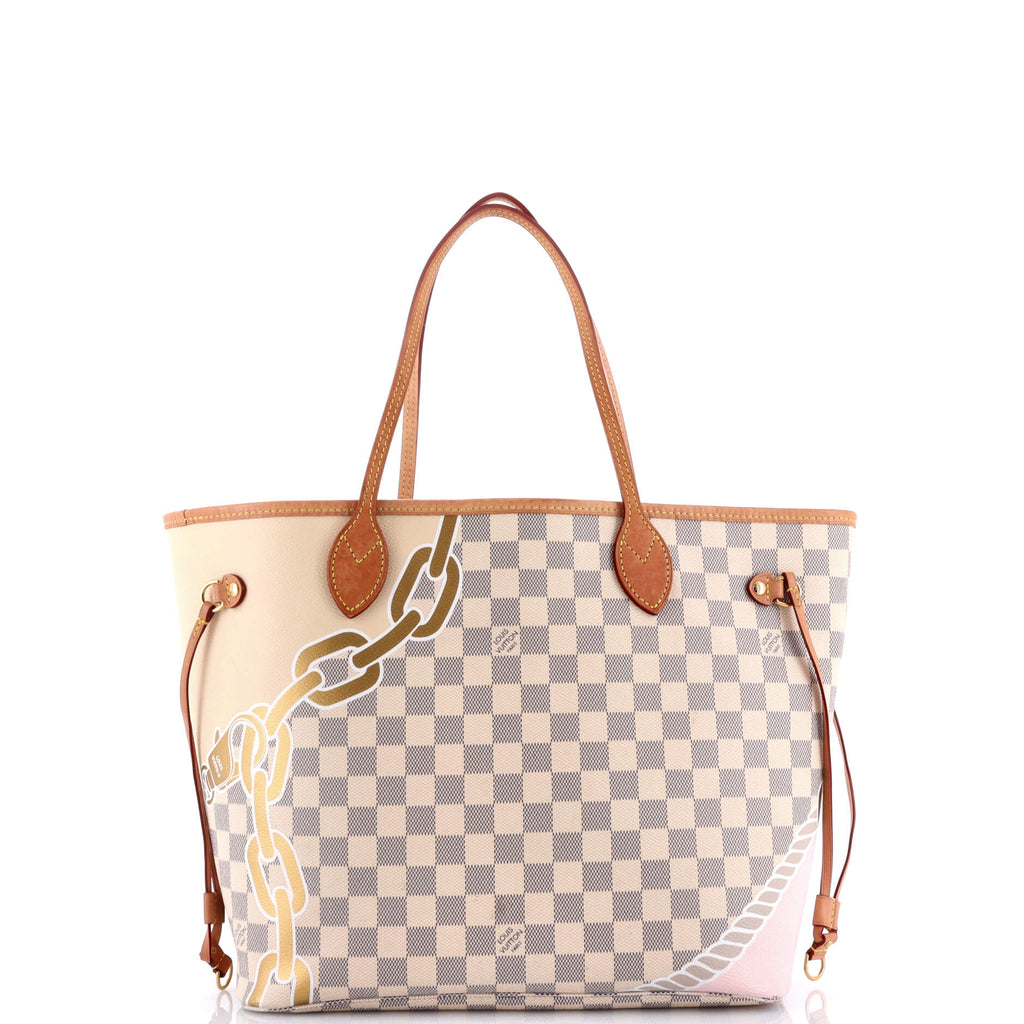 Neverfull NM Tote Limited Edition Nautical Damier MM
