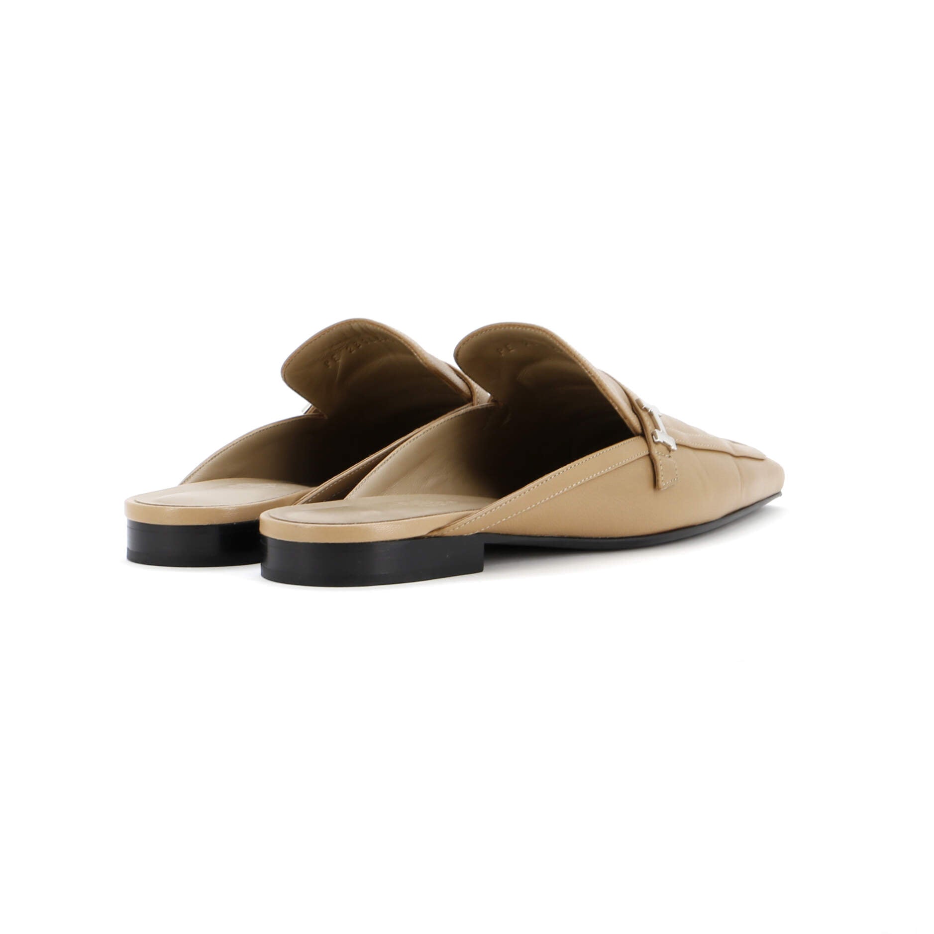 Women's Groupie Mules Leather