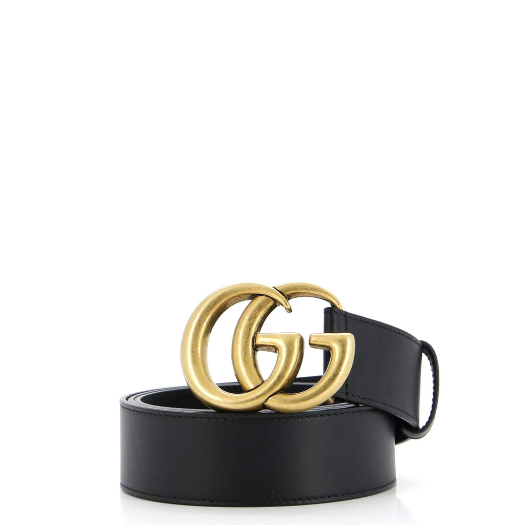 GG Marmont Belt Leather Wide 125