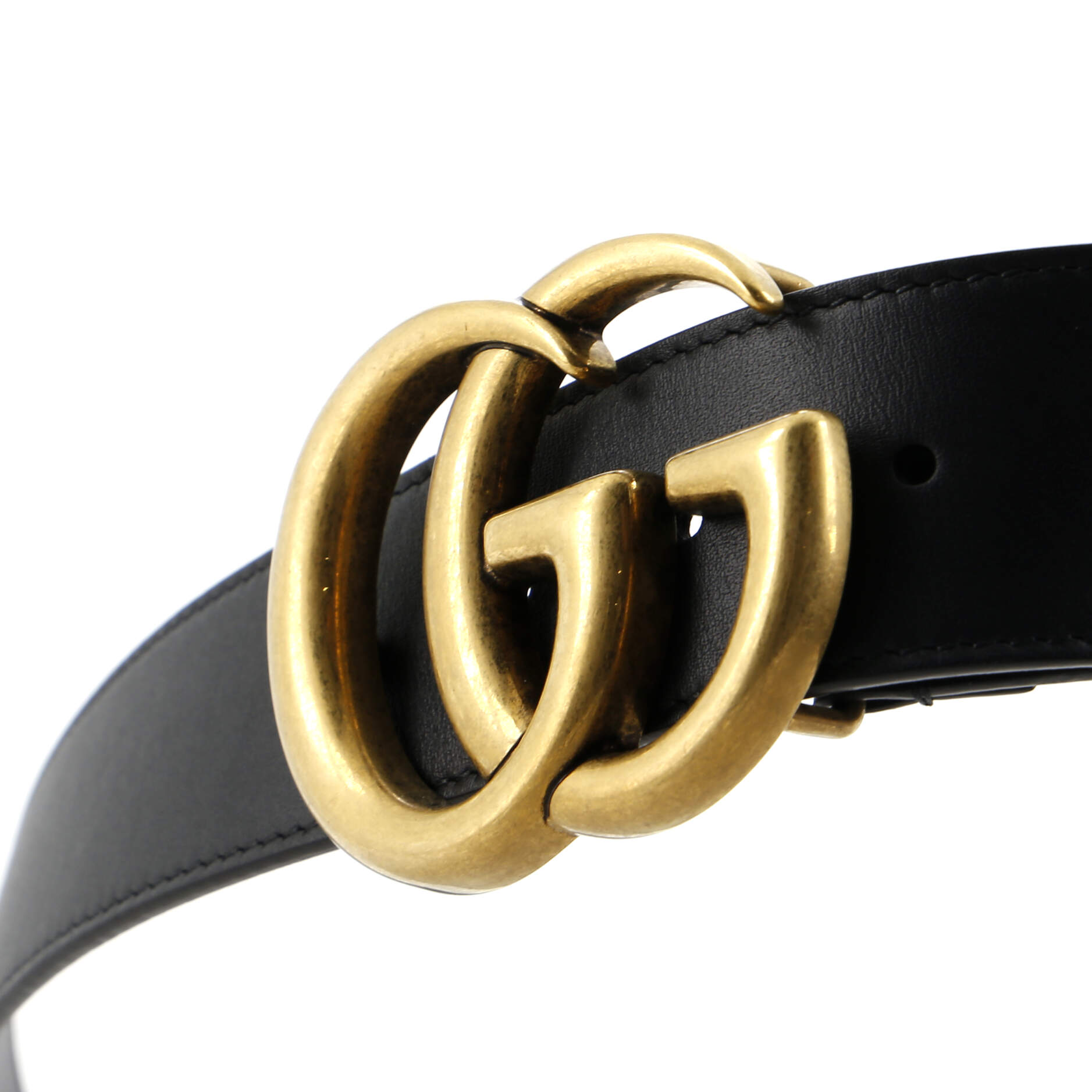 GG Marmont Belt Leather Wide 125