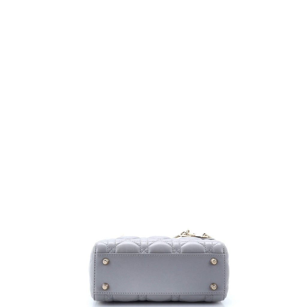 Lady Dior Chain Bag Cannage Quilt Lambskin Mini