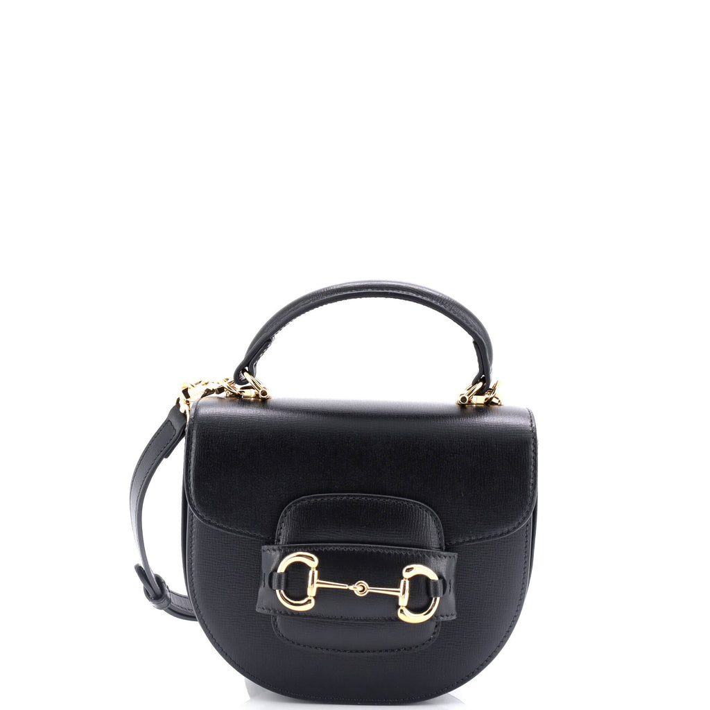 Horsebit 1955 Rounded Top Handle Bag Leather Mini