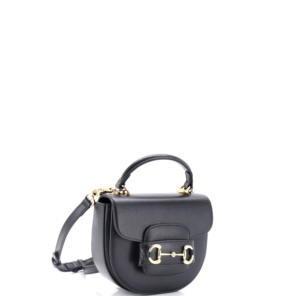 Horsebit 1955 Rounded Top Handle Bag Leather Mini