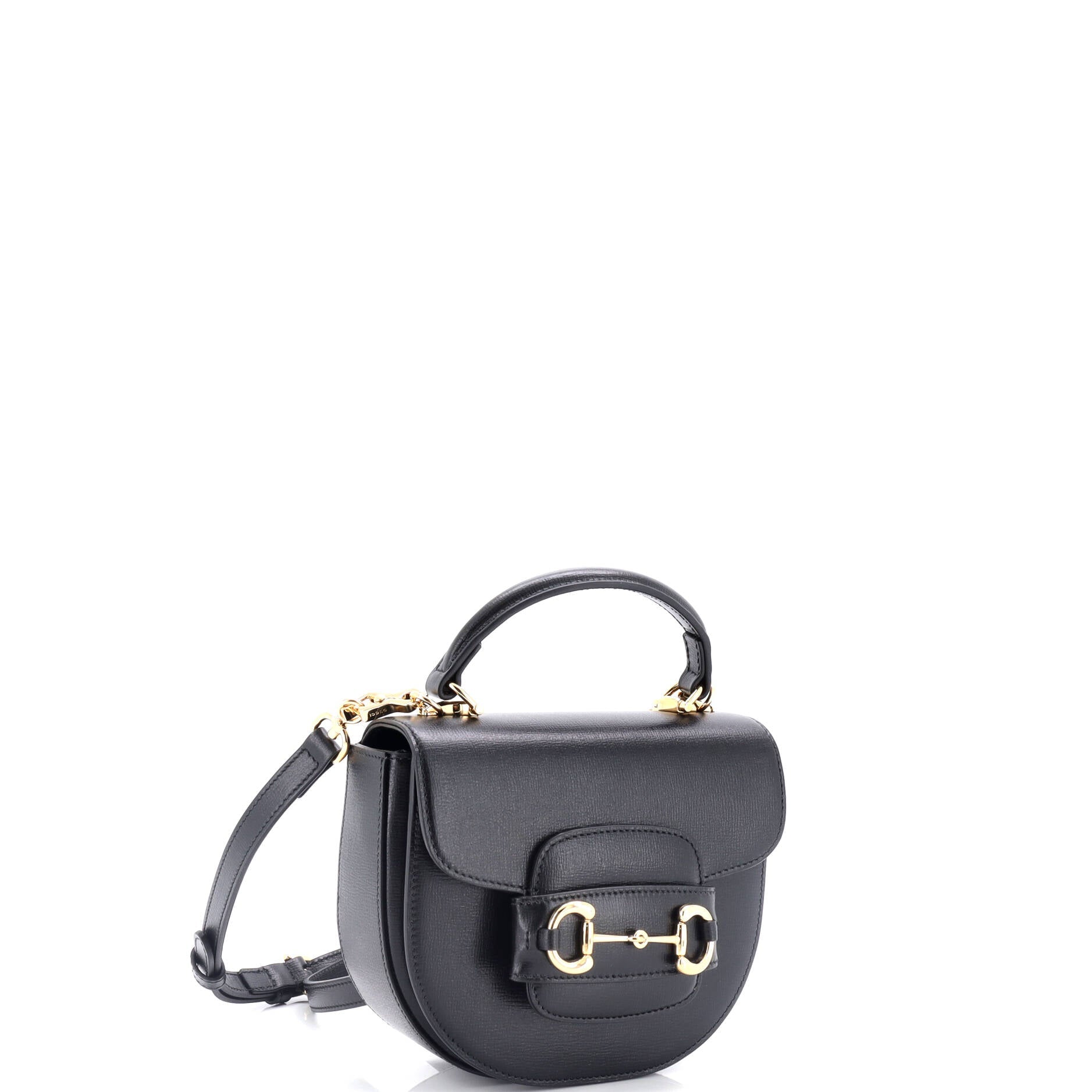 Horsebit 1955 Rounded Top Handle Bag Leather Mini
