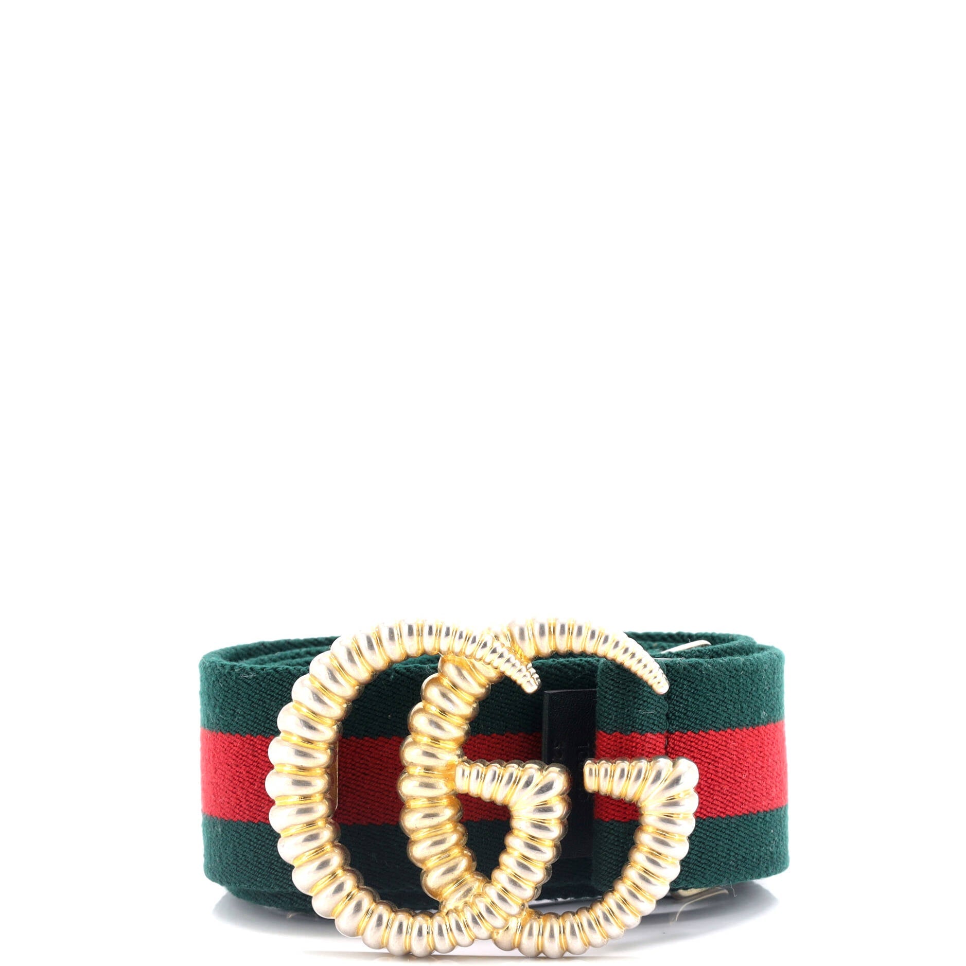GG Torchon Web Belt Canvas Wide 100