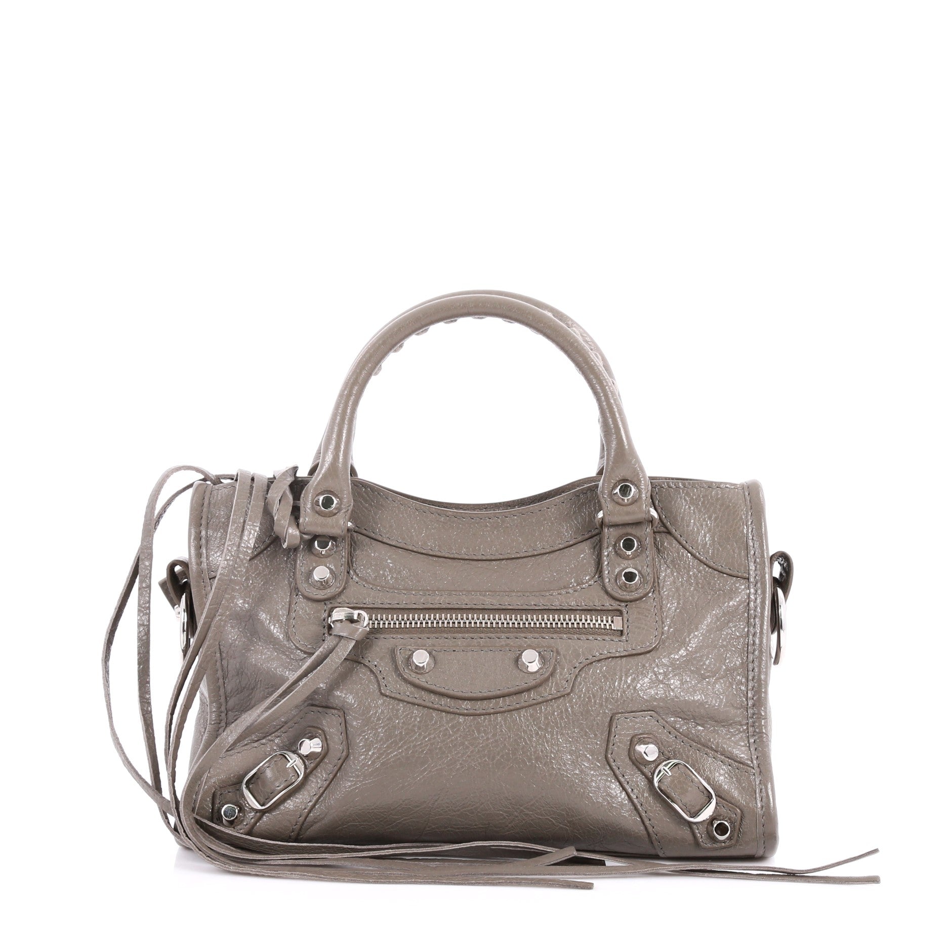 City Classic Studs Handbag Leather Mini