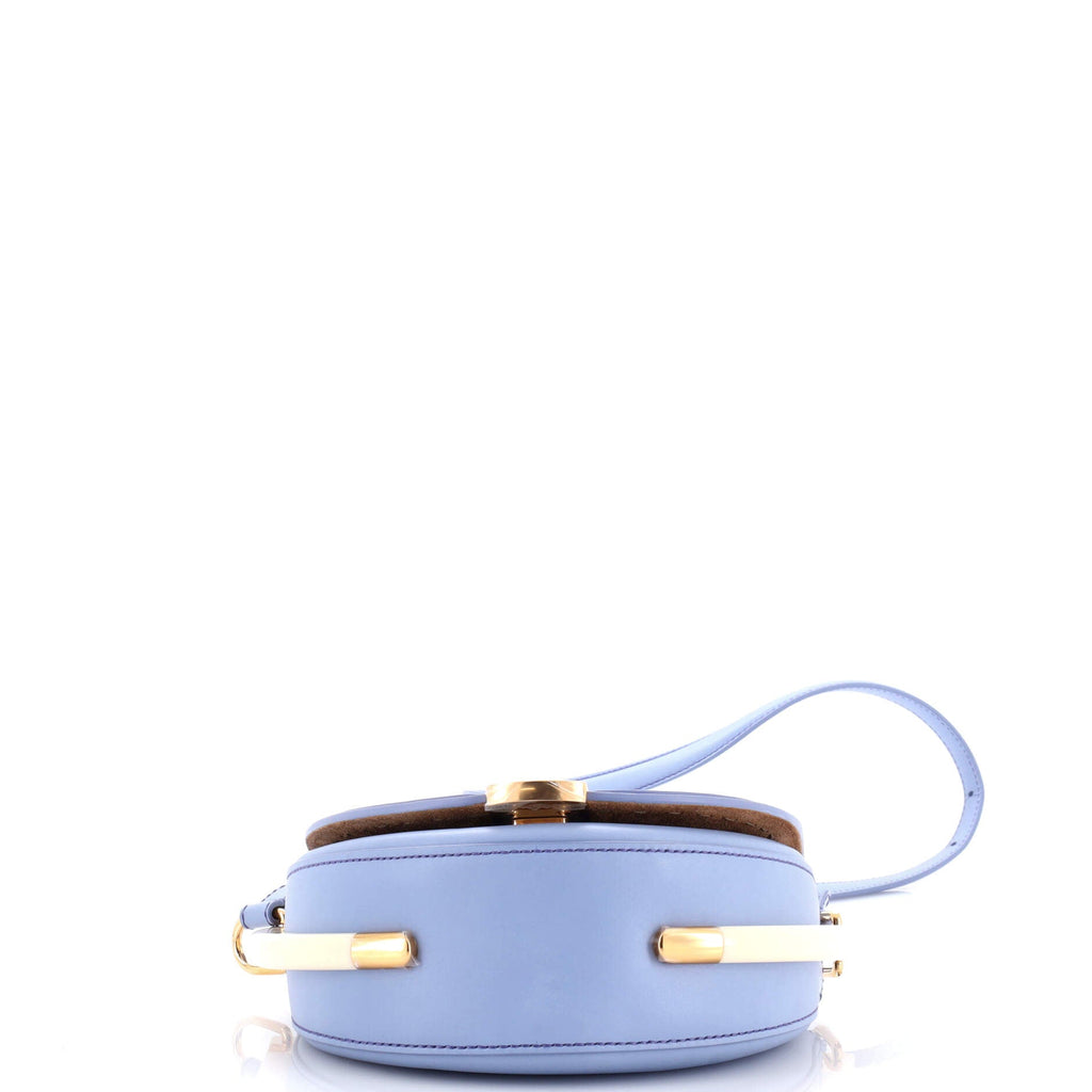 Moonlight Flap Bag Leather with Plexiglass Detail
