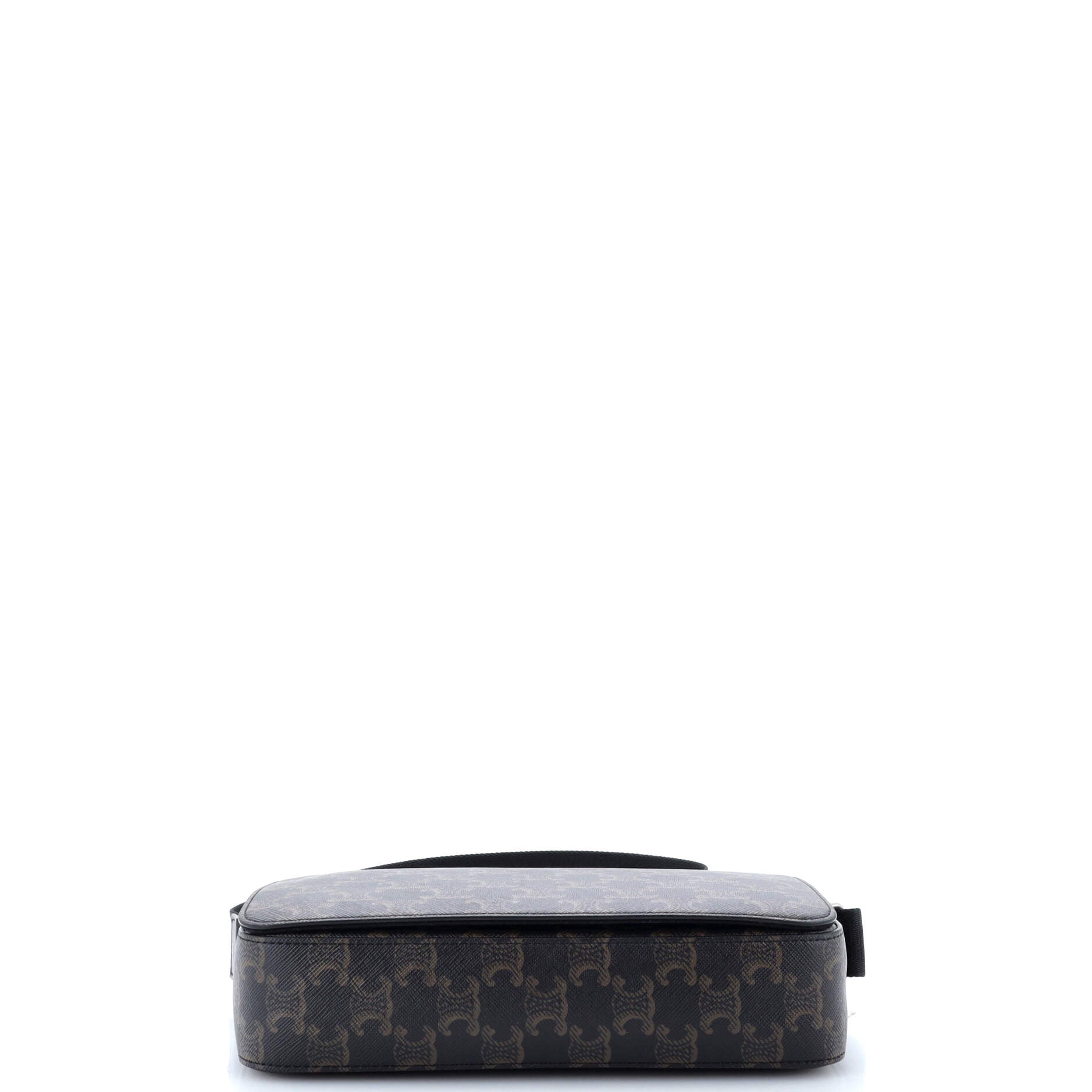 Flap Messenger Bag Triomphe Coated Canvas Medium