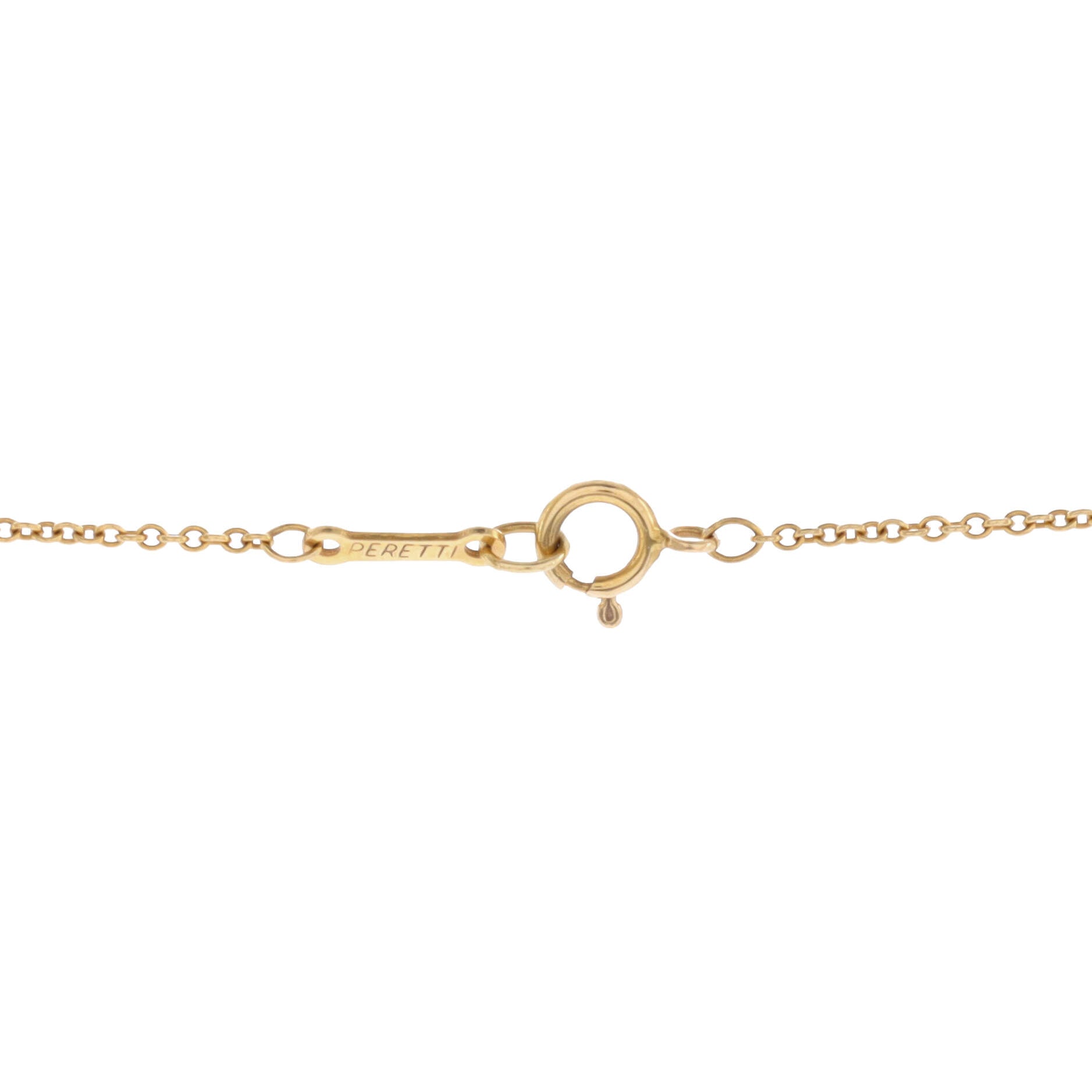 Elsa Peretti Teardrop Pendant Necklace 18K Yellow Gold 12mm