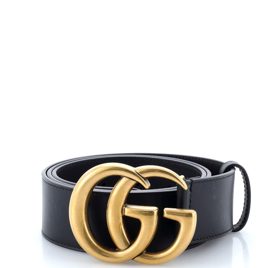 GG Marmont Belt Leather Wide 85