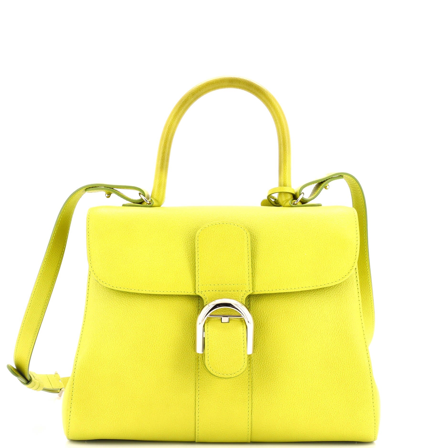 Brillant Top Handle Bag Leather MM