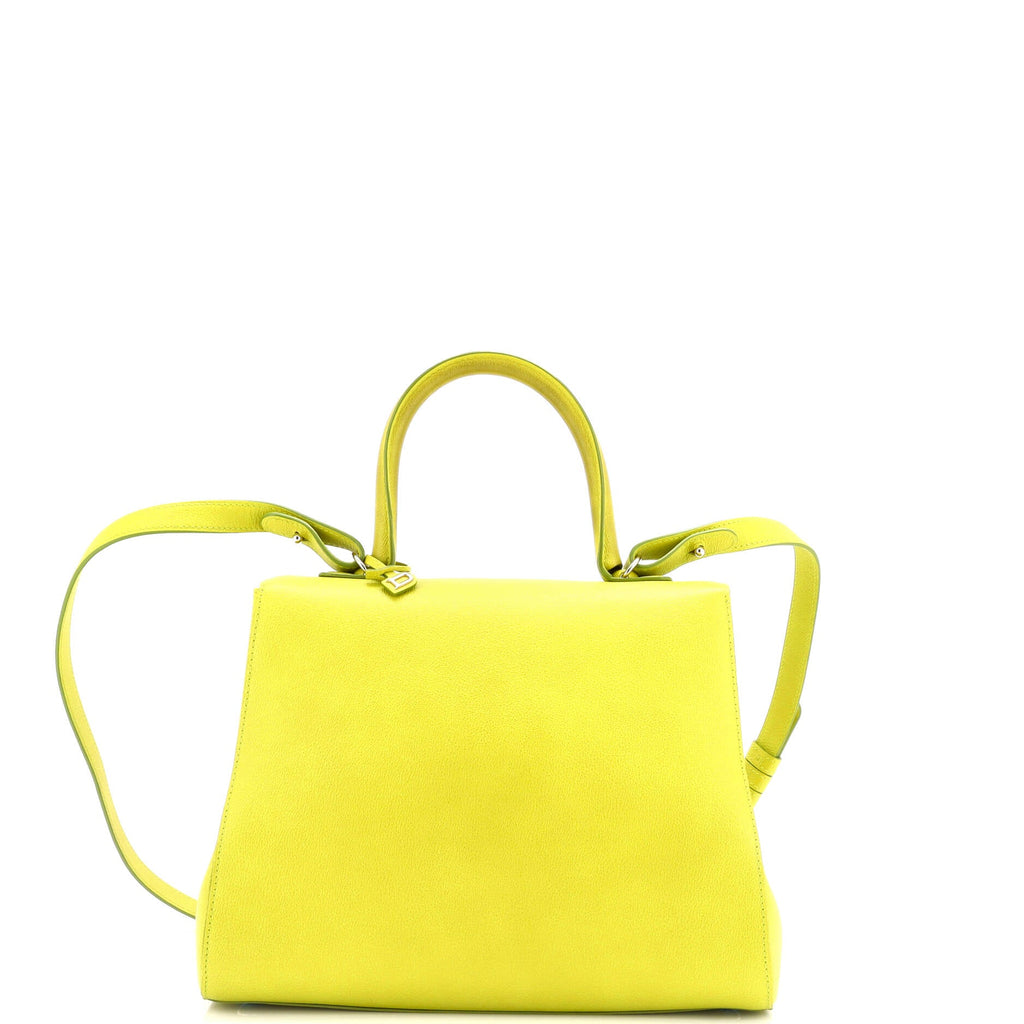 Brillant Top Handle Bag Leather MM