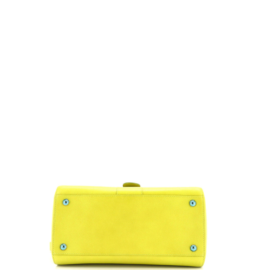 Brillant Top Handle Bag Leather MM