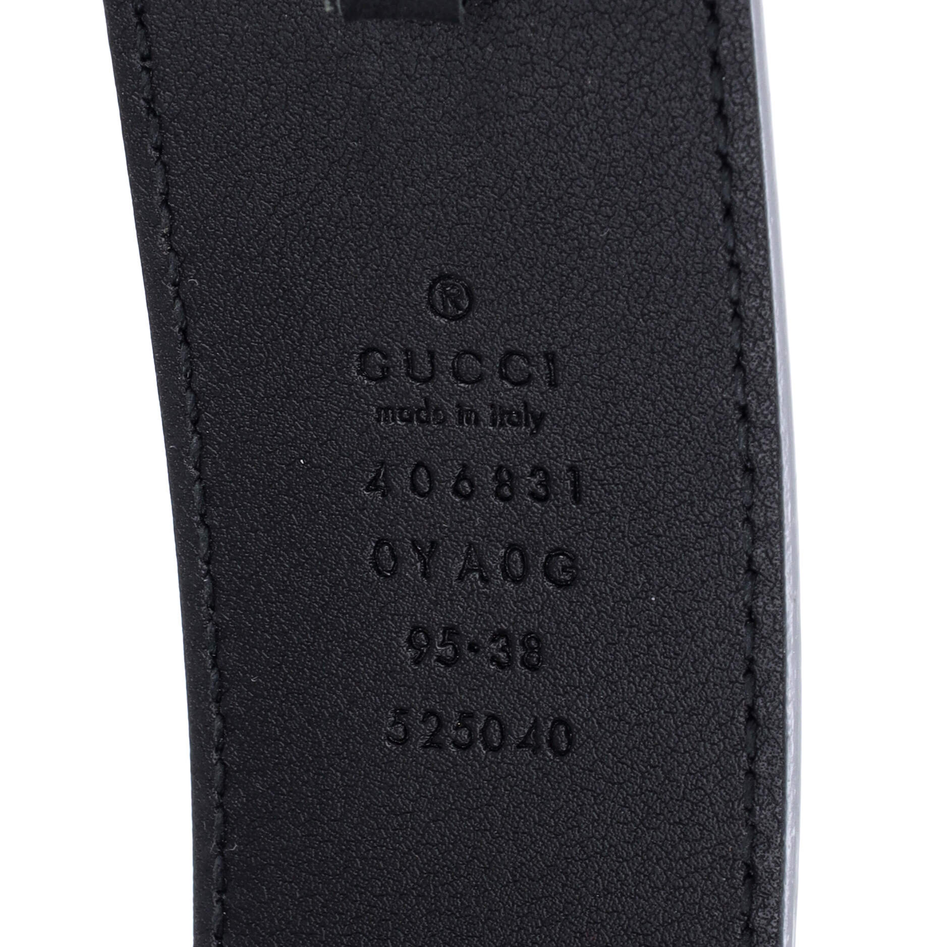 GG Marmont Belt Leather Wide 115