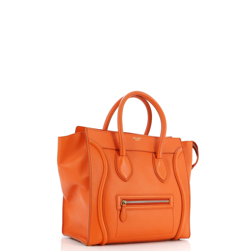 Luggage Bag Smooth Leather Mini