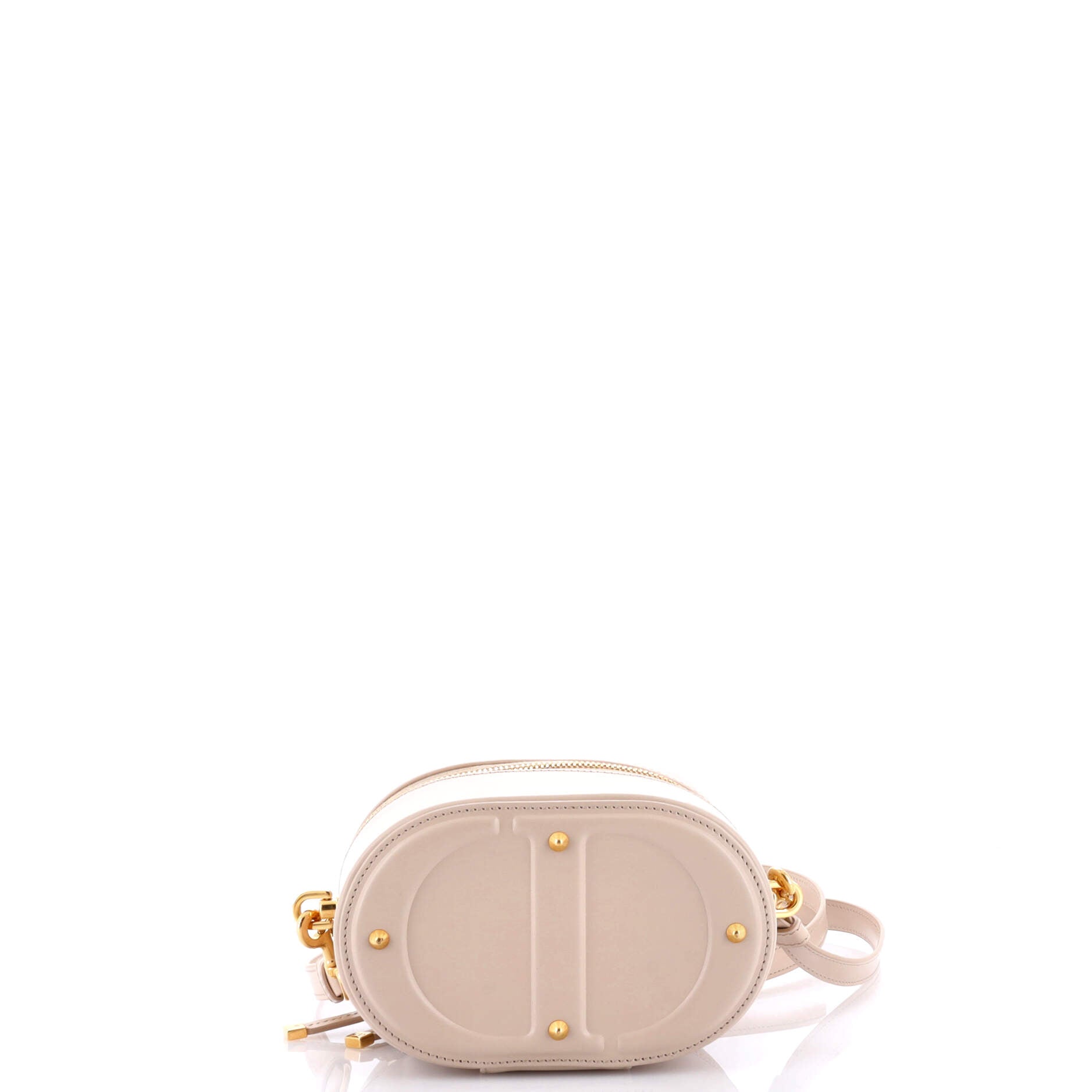 CD Signature Vanity Case Leather Small