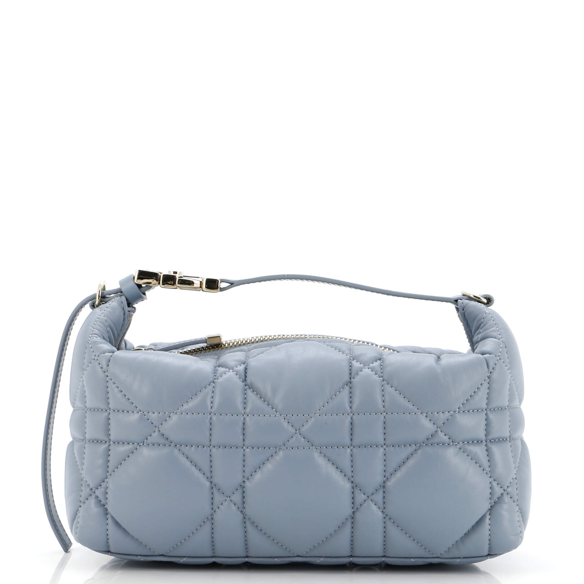 DiorTravel Nomad Pouch Macrocannage Quilt Calfskin Medium