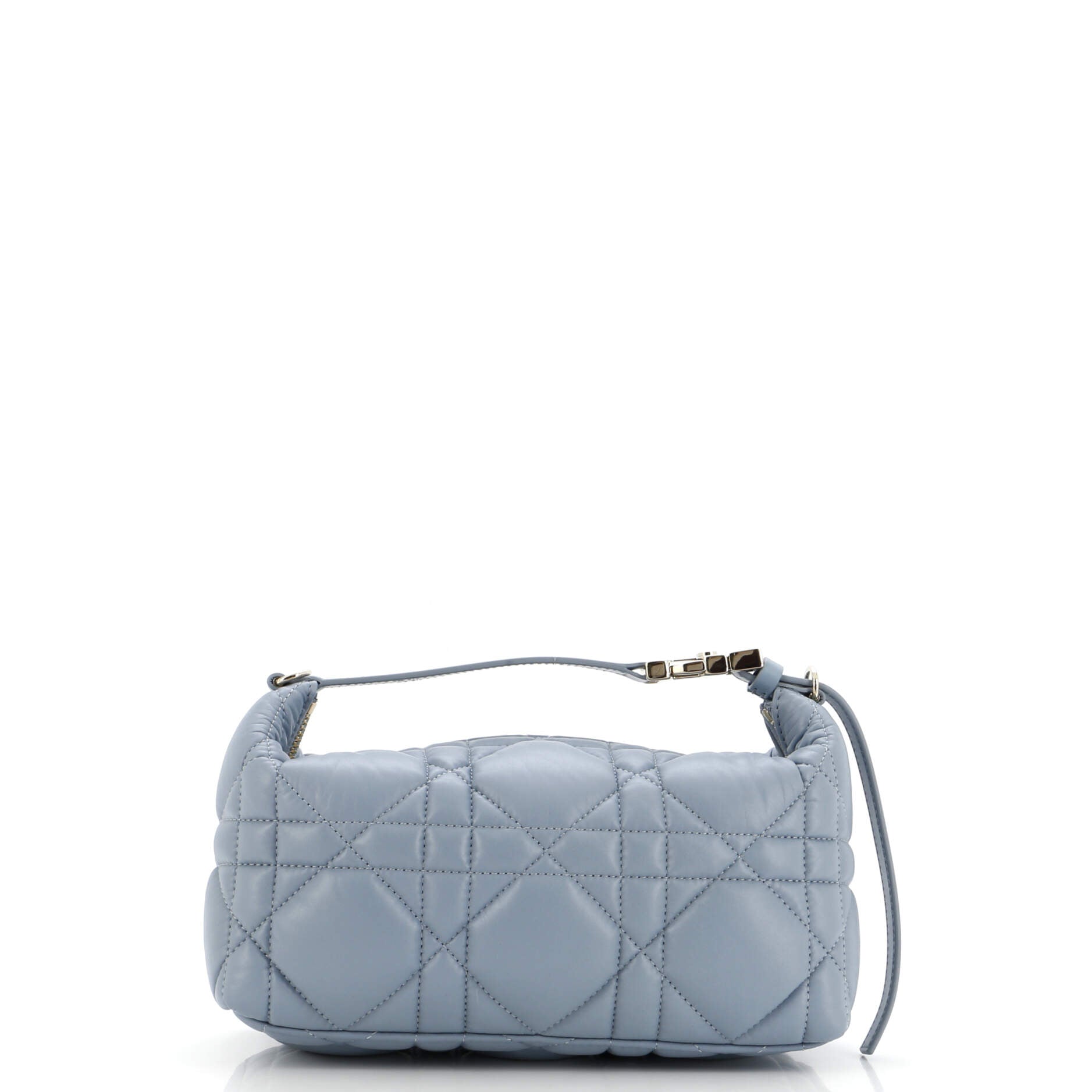 DiorTravel Nomad Pouch Macrocannage Quilt Calfskin Medium
