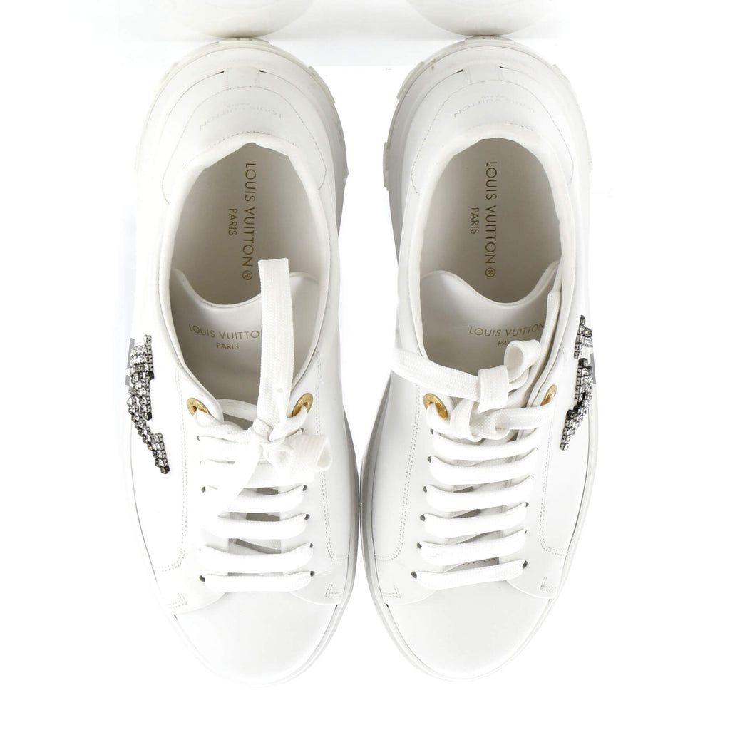 Women's Time Out Sneakers Leather with Crystals