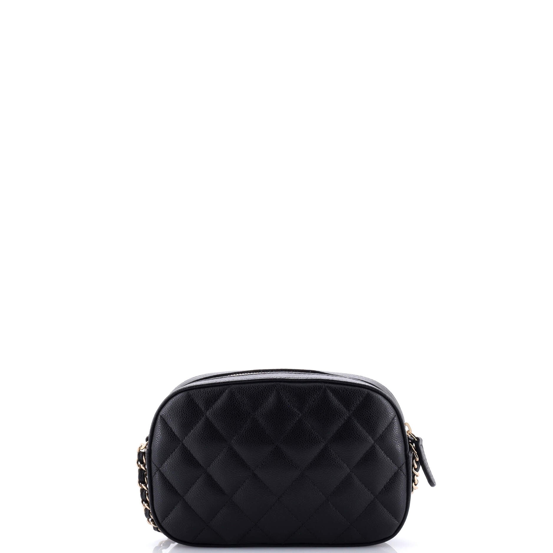 Slip Pocket Camera Case Bag Quilted Caviar Mini