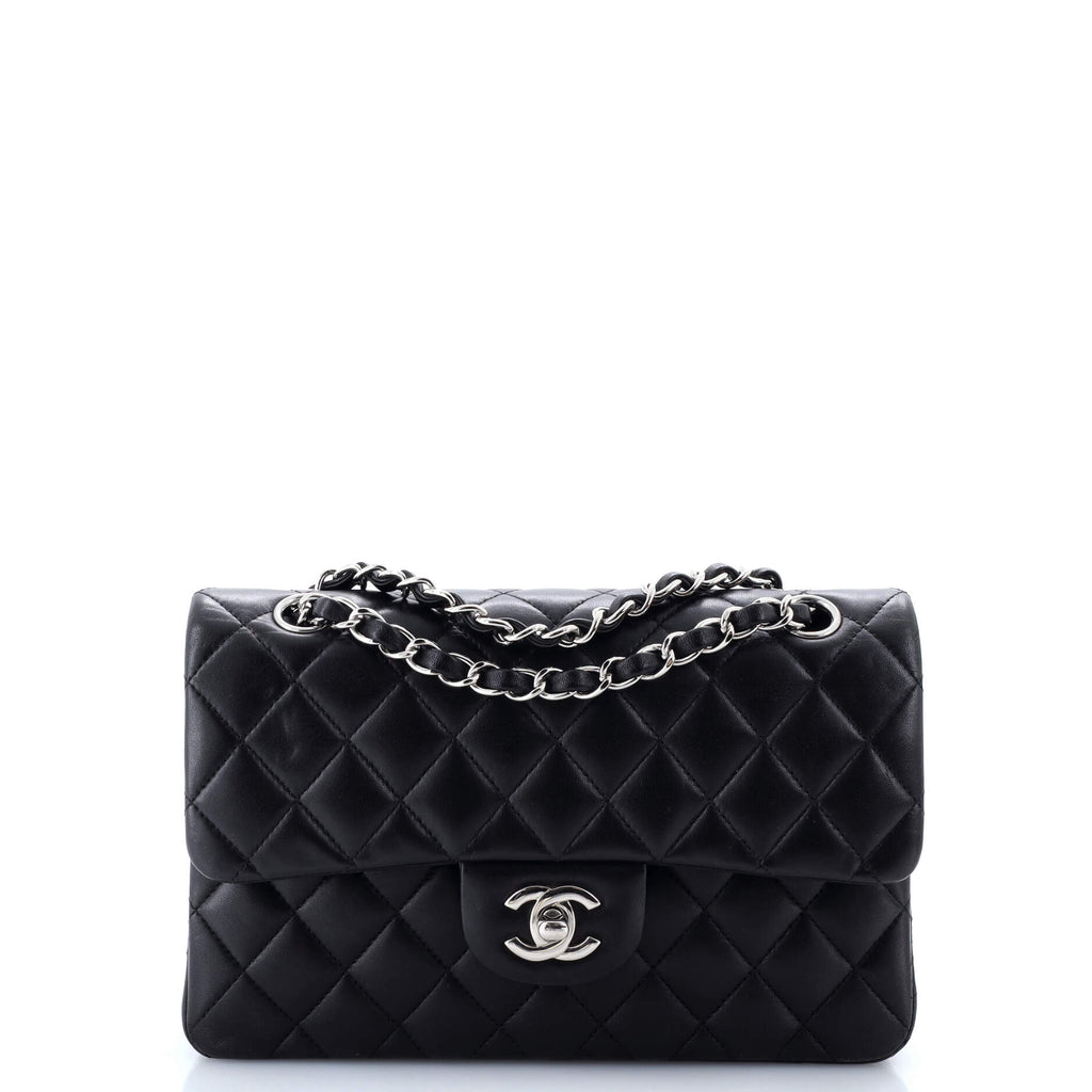 Classic Double Flap Bag Quilted Lambskin Small