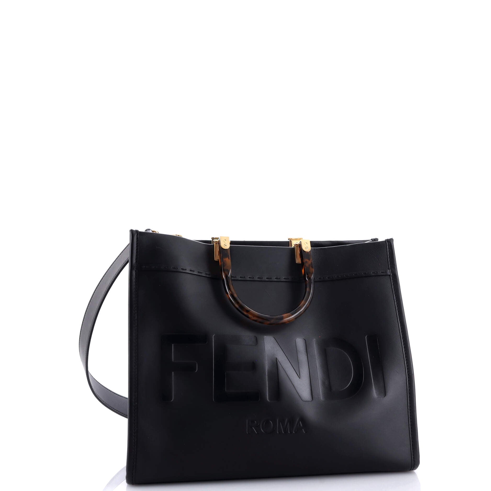 Sunshine Shopper Tote Leather Medium