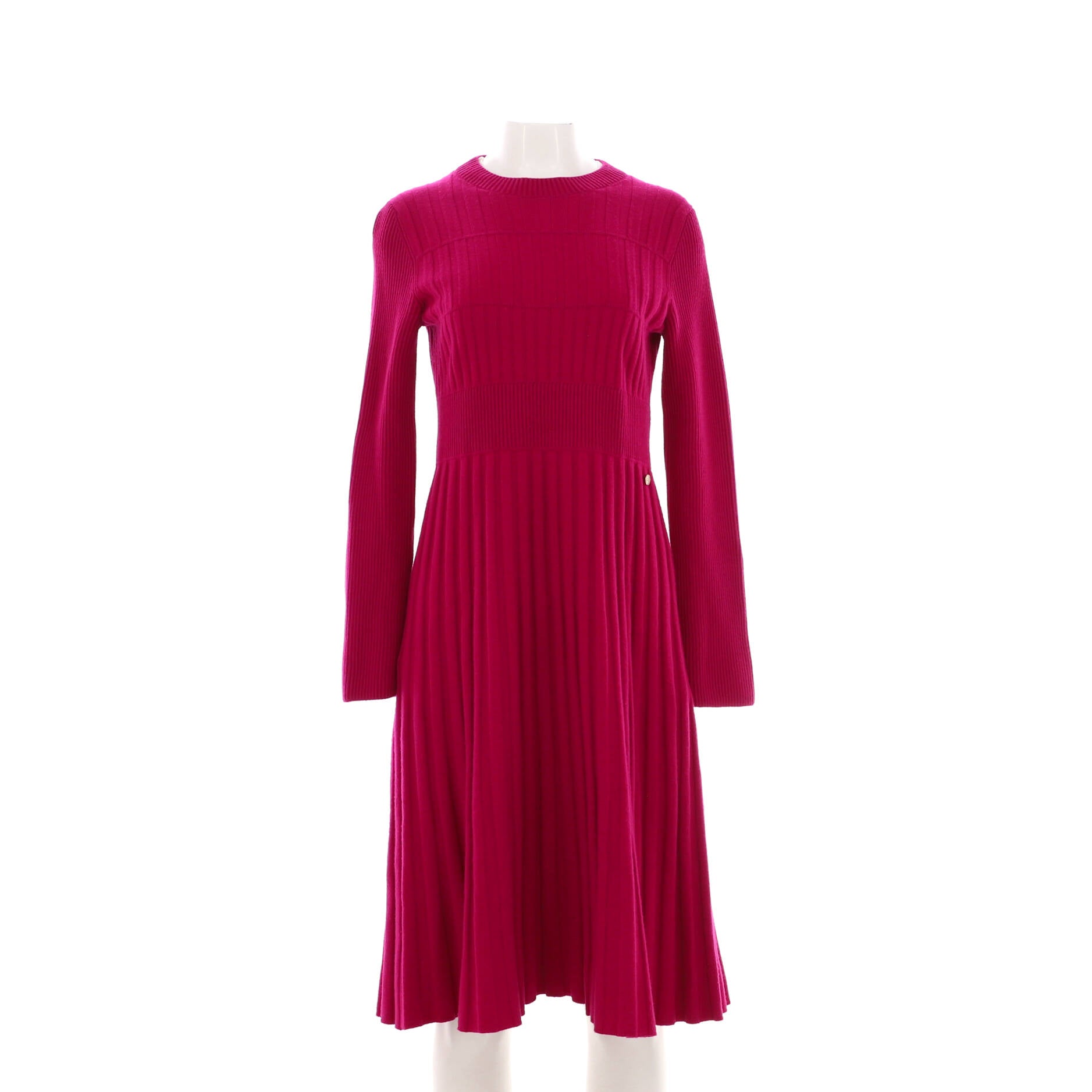 Women's Ribbed Sweater Dress Wool