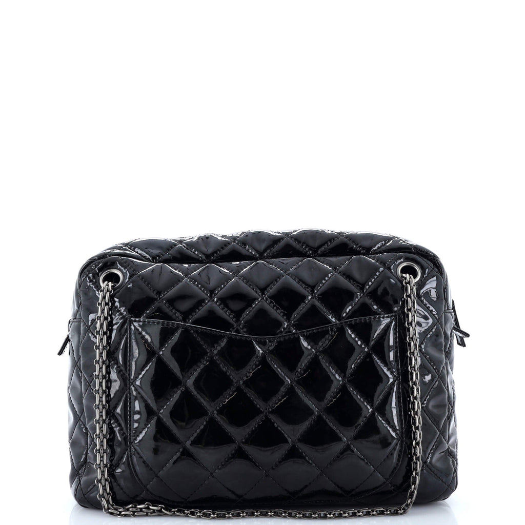 Reissue Camera Bag Quilted Patent Large