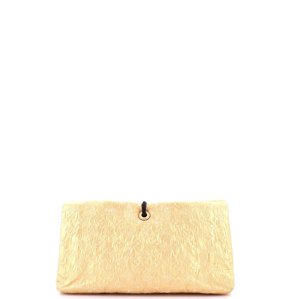 Limelight Clutch Metallic Jacquard Textile GM