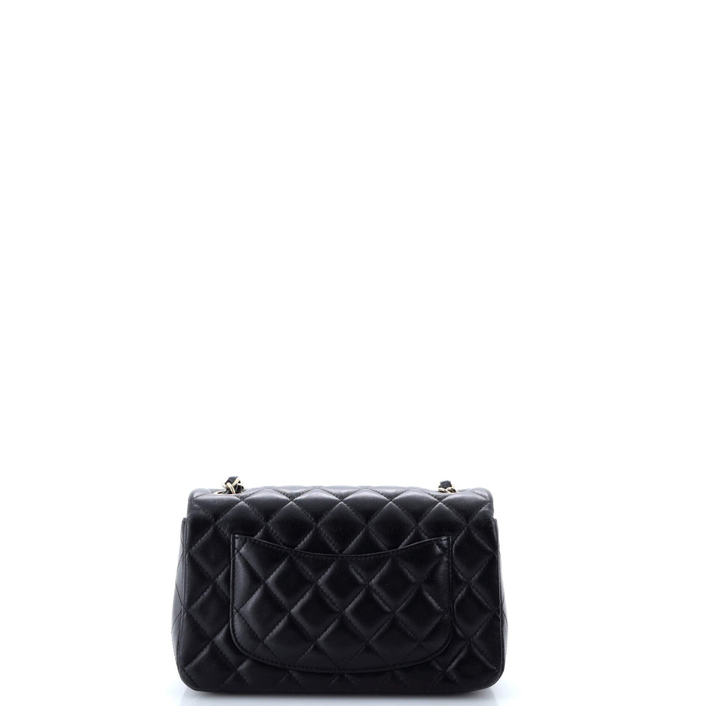 Classic Single Flap Bag Quilted Lambskin Mini