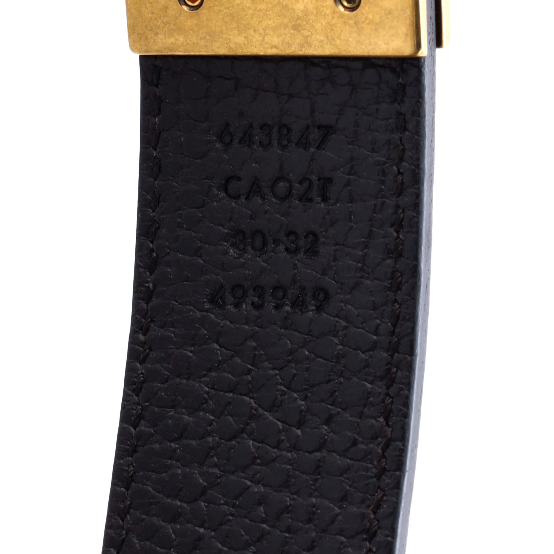 GG Marmont Belt Leather Medium 95