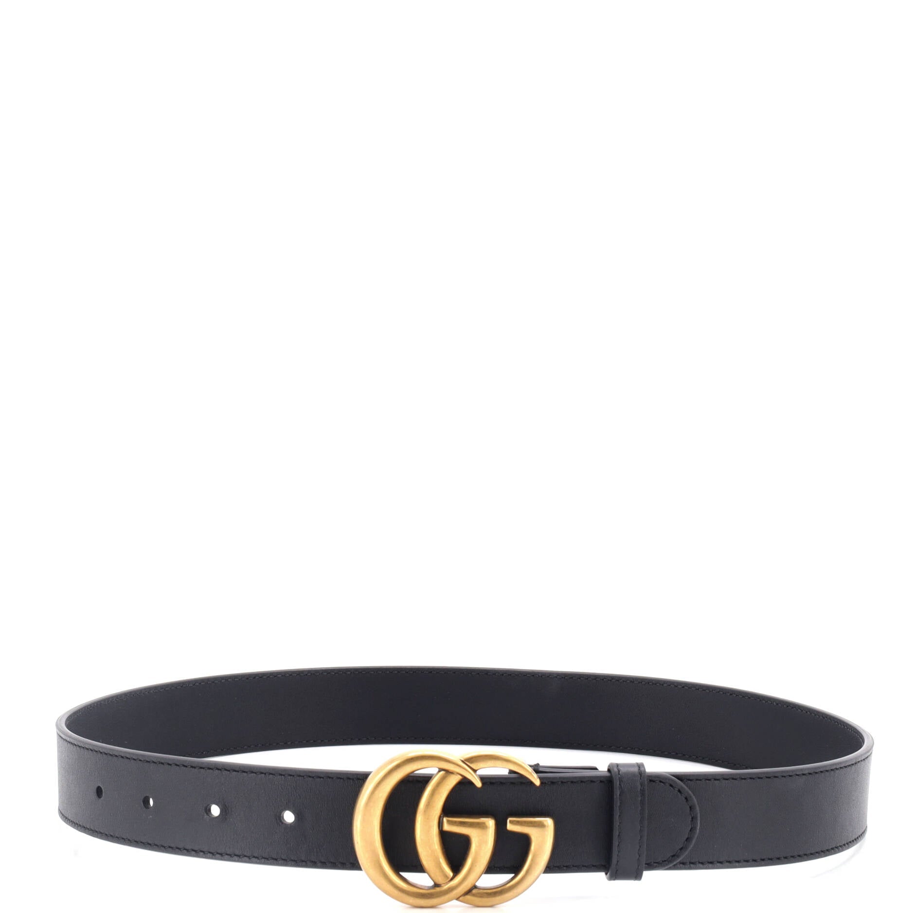 GG Marmont Belt Leather Medium 75