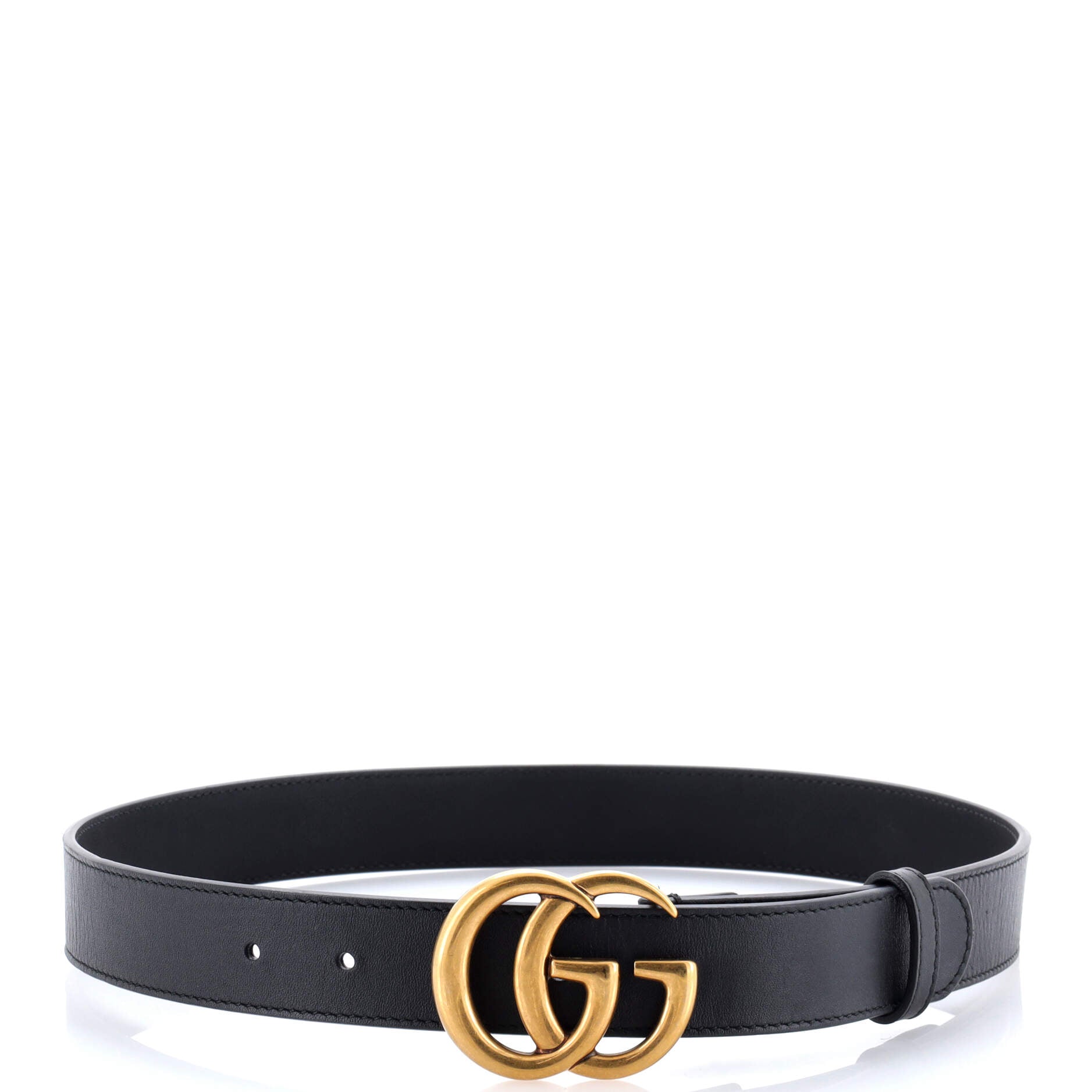 GG Marmont Belt Leather Medium 75