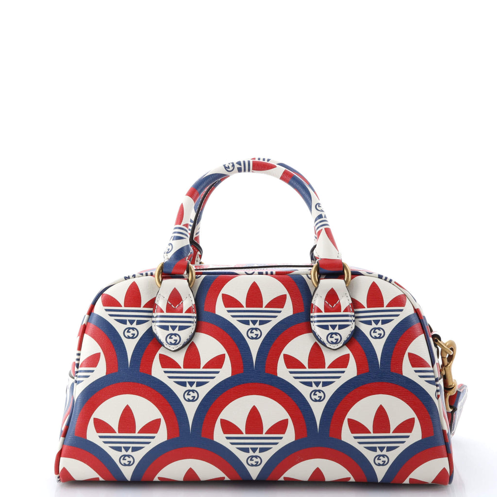 x adidas Duffle Bag Printed Leather Mini